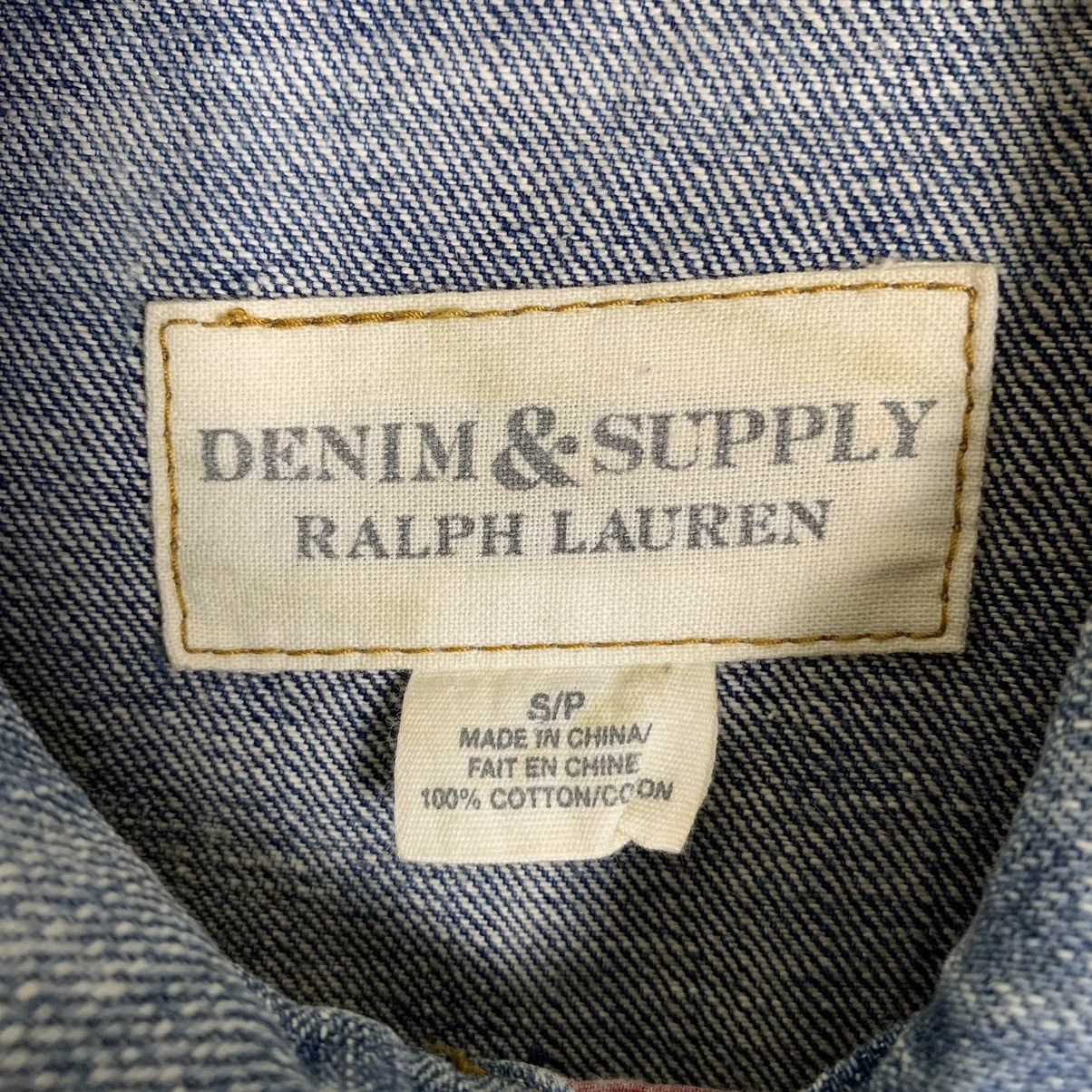 Ralph Lauren Jean Jacket Trucker Flag America