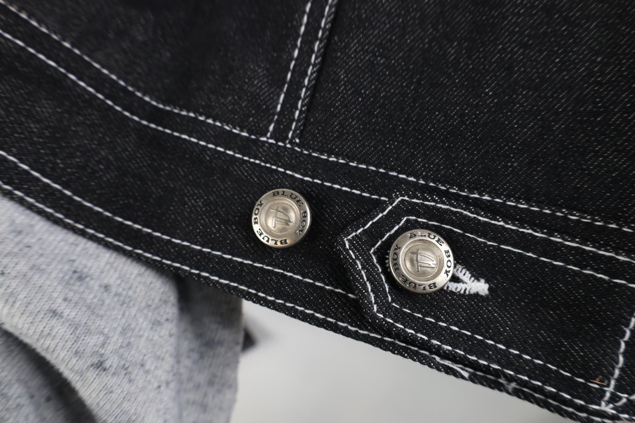 Vintage Deadstock Vtg 90s Streetwear Rap DJ Denim Trucker Jacket Size US XXL / EU 58 / 5 - 17 Thumbnail