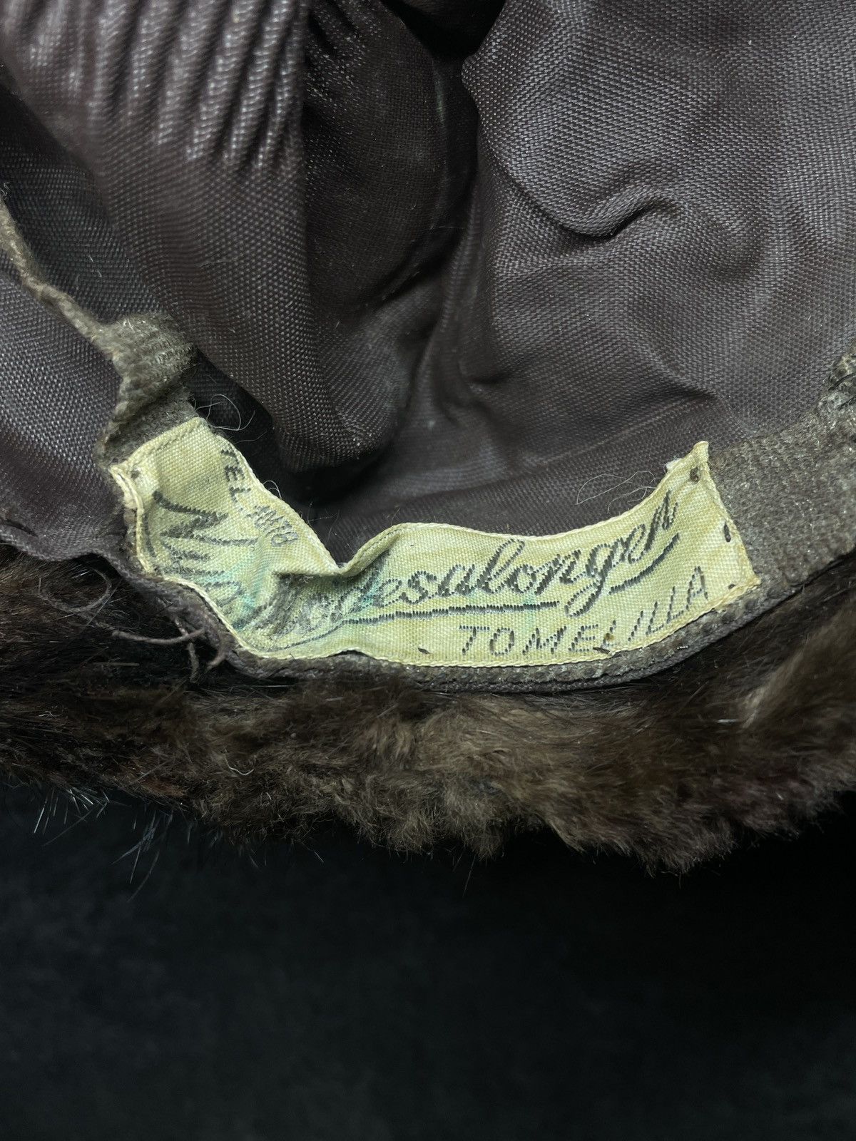 Vintage 🔥RARE🔥Fur Vintage 90s Cap Winter Streetwear Rare Hype Cozy Size ONE SIZE - 7 Thumbnail