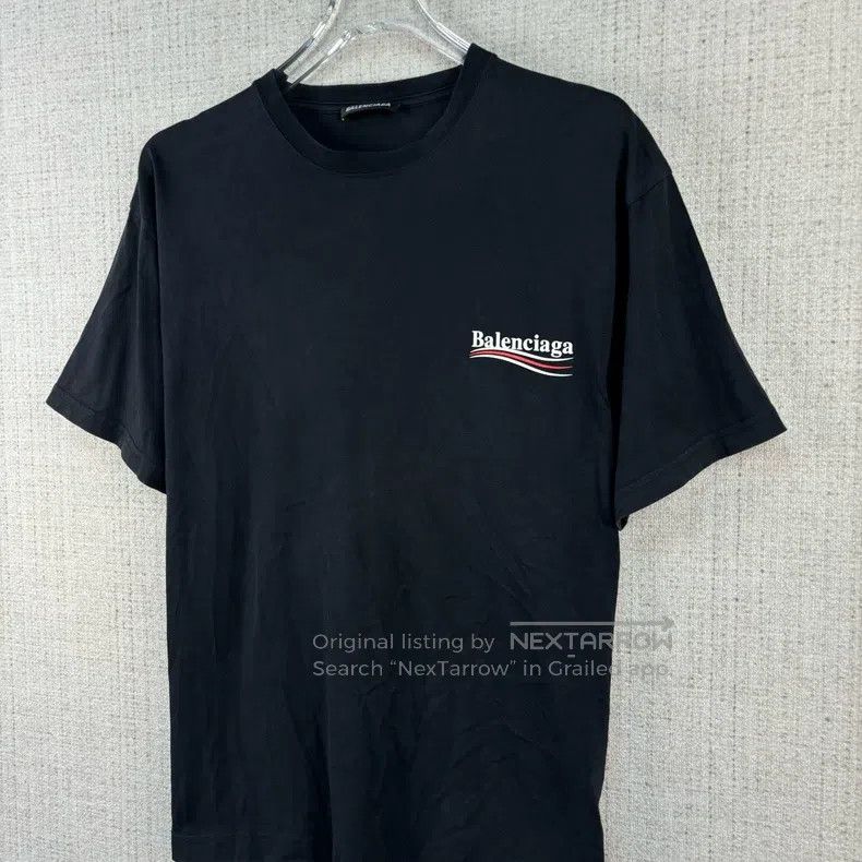 Balenciaga Balenciaga Cola Print Round Neck Casual Short Sleeve Size US XS / EU 42 / 0 - 2 Thumbnail