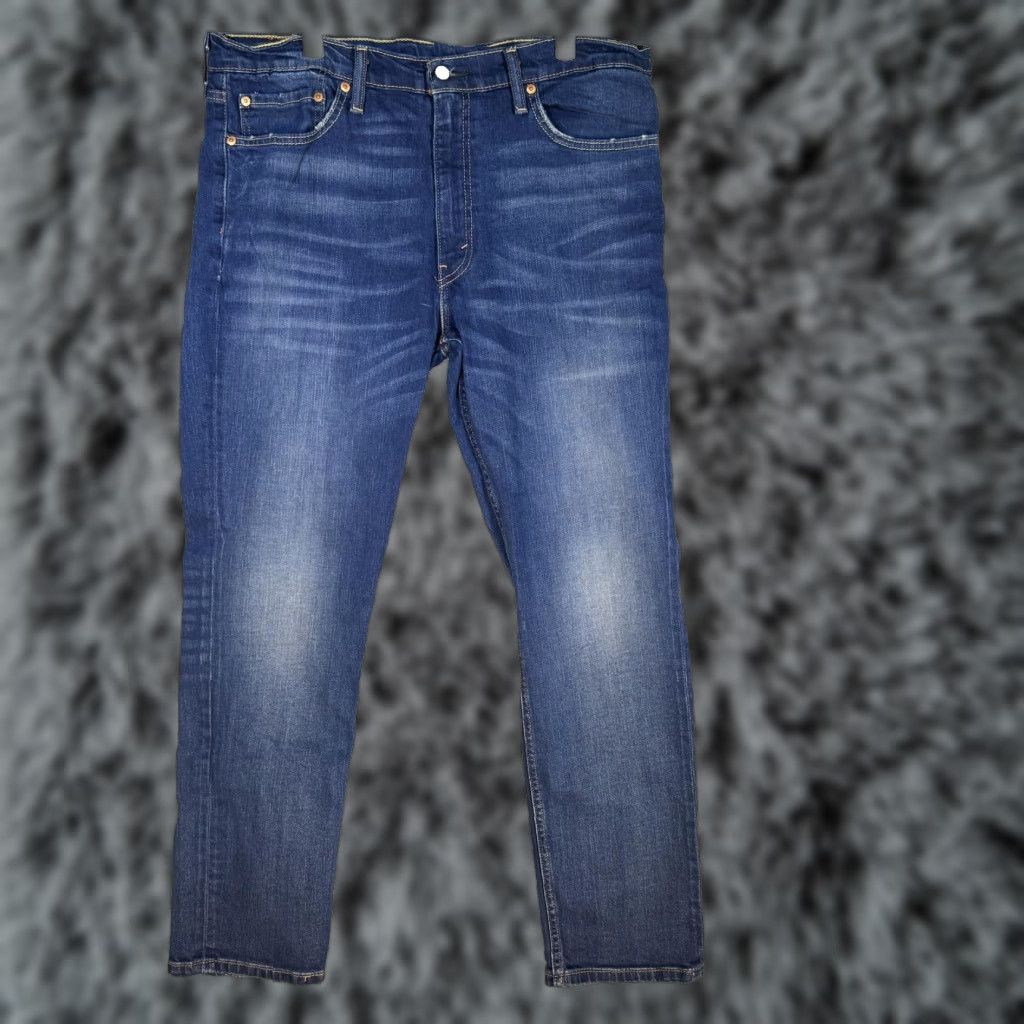 Levi's Levi's 511 Jeans Slim Taper Regular 38x32 Blue Medium Wash Denim Size US 38 / EU 54 - 1 Thumbnail