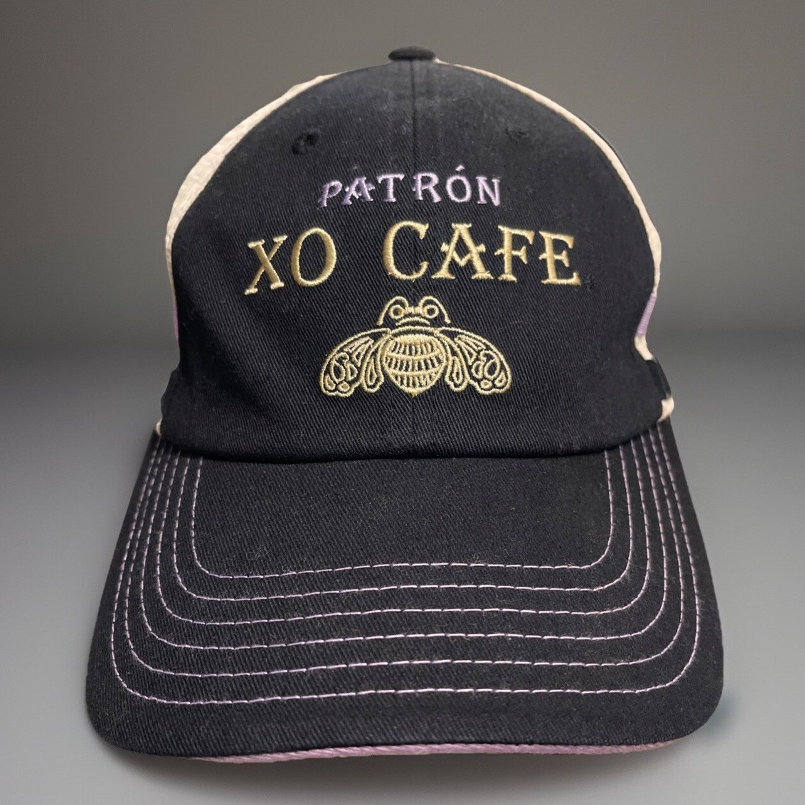 Vintage New PATRON XO CAFE HAT CAP SNAP BACK MESH TRUCKER Size ONE SIZE - 1 Thumbnail