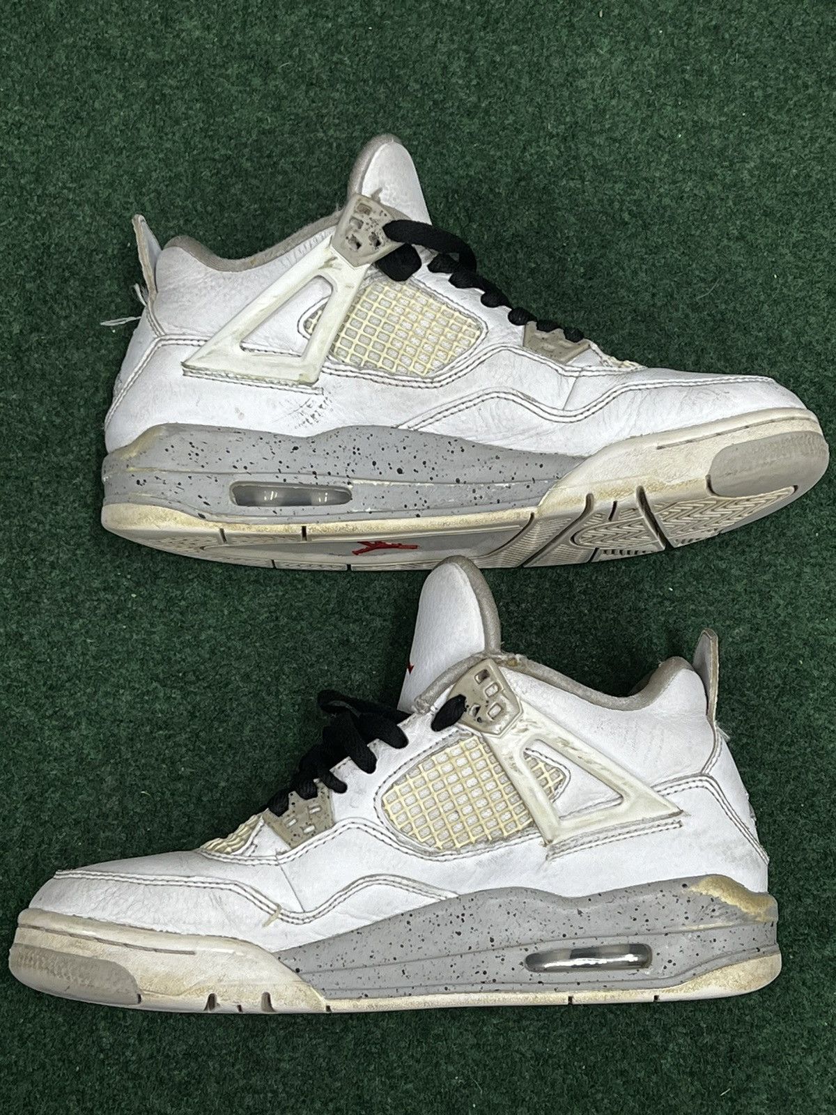 Jordan Brand 2017 Air Jordan 4 Retro White Oreo GS Size US 7 / EU 40 - 4 Thumbnail