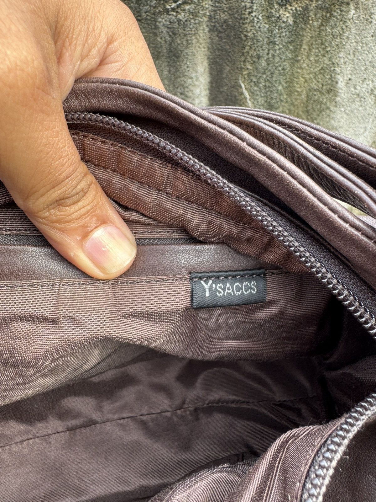 Yohji Yamamoto Ysaccs By Yohji Yamamoto Leather Bag Size ONE SIZE - 6 Thumbnail