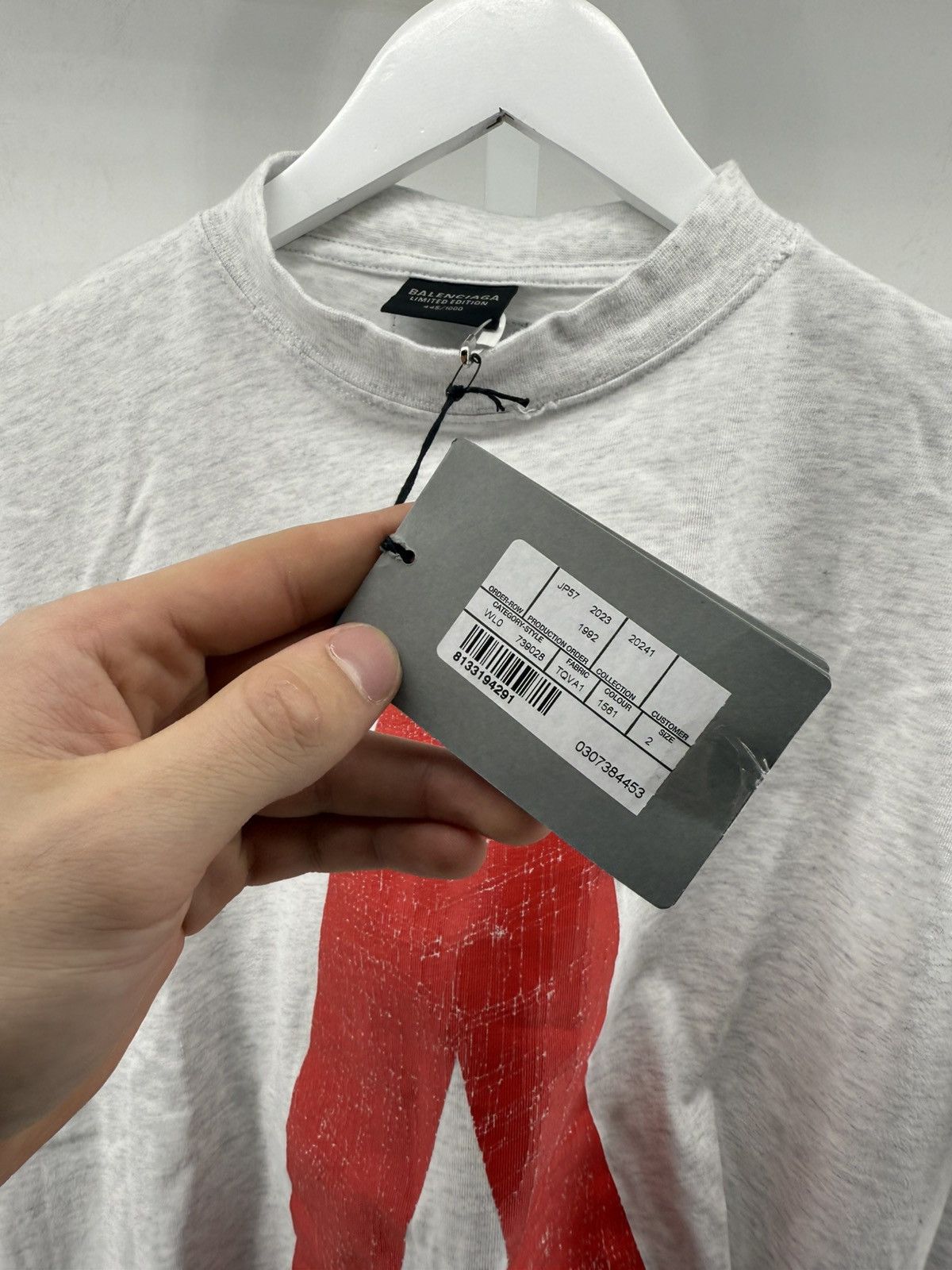 Balenciaga BNWT Balenciaga Archive Music Vintage Short Sleeve Shirt Size US M / EU 48-50 / 2 - 8 Thumbnail