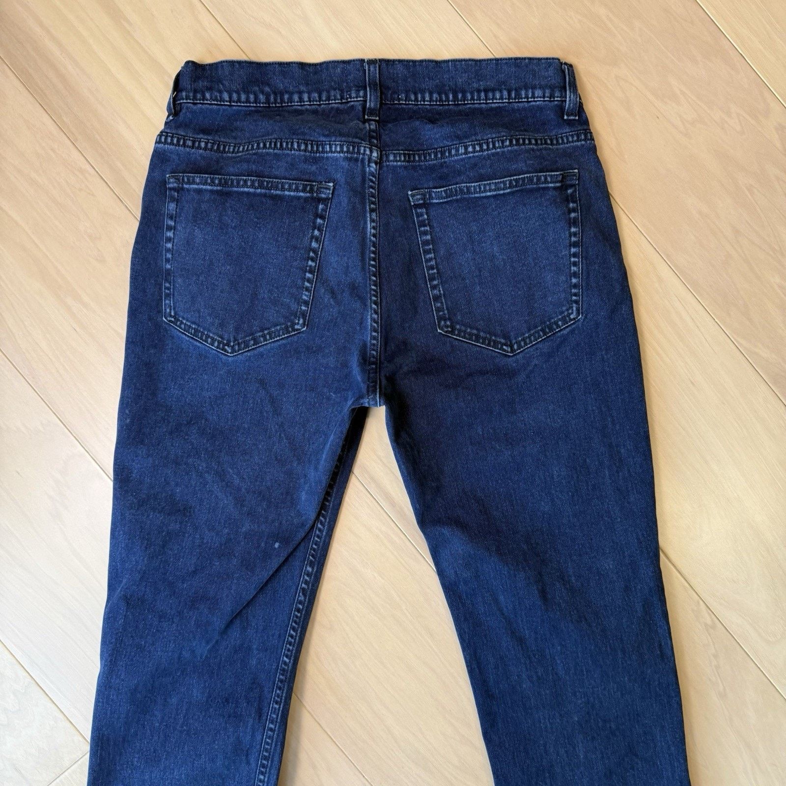 Acne Studios Acne Studios Jeans Blue Dark Wash Slim Straight Minimalist Size US 30 / EU 46 - 9 Thumbnail