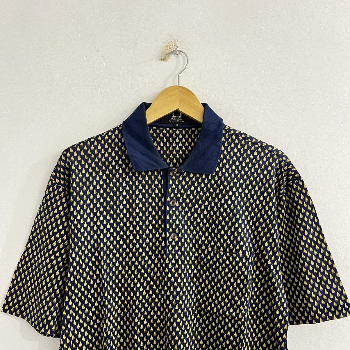 Alfred Dunhill Unique Boat Multi Patterned Poloshirt By Dunhill - JUN25 Size US M / EU 48-50 / 2 - 2 Thumbnail