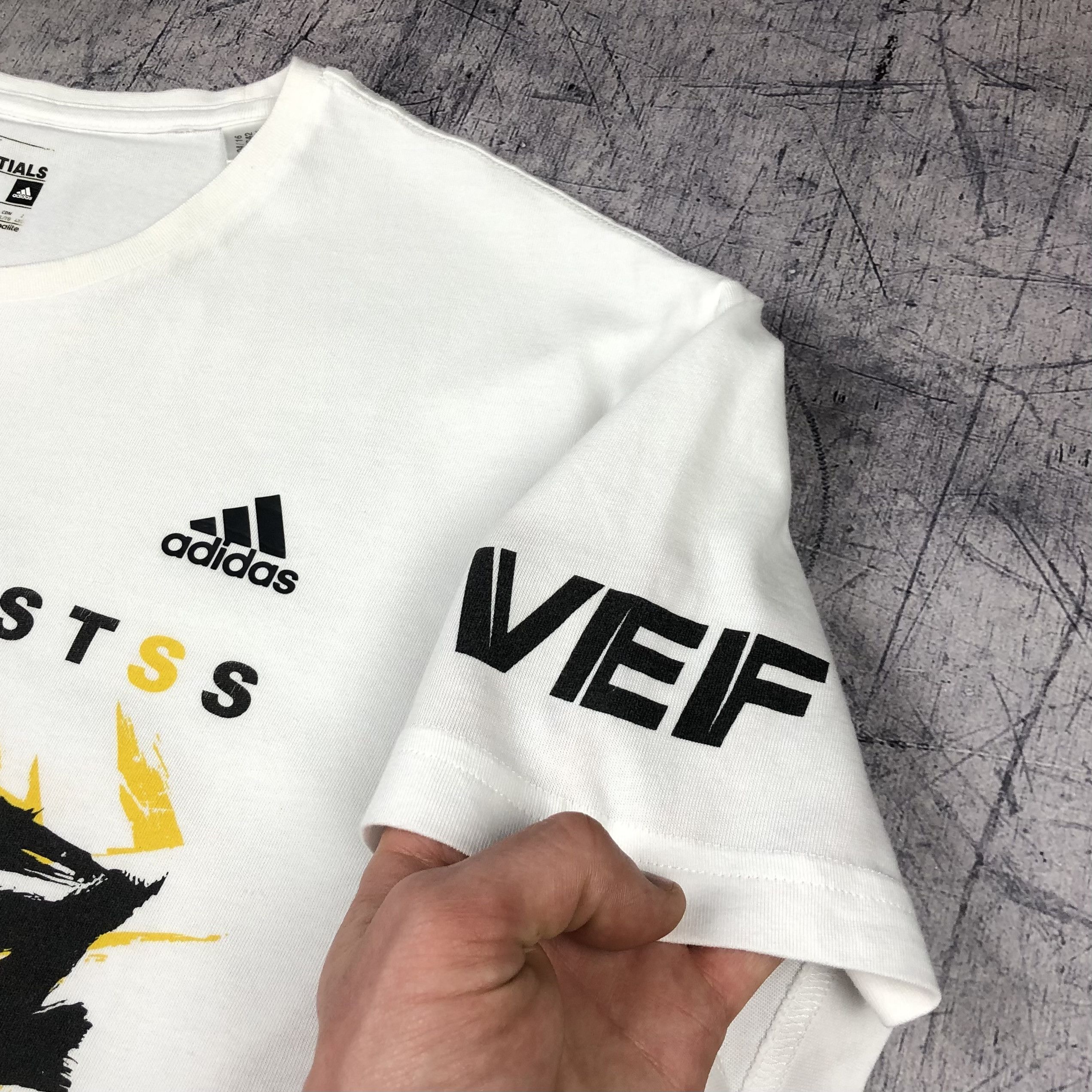 Adidas Adidas Psycho Art Krasts Pret Krastu #8 VEF Balta Riga Tee Size US XL / EU 56 / 4 - 10 Thumbnail
