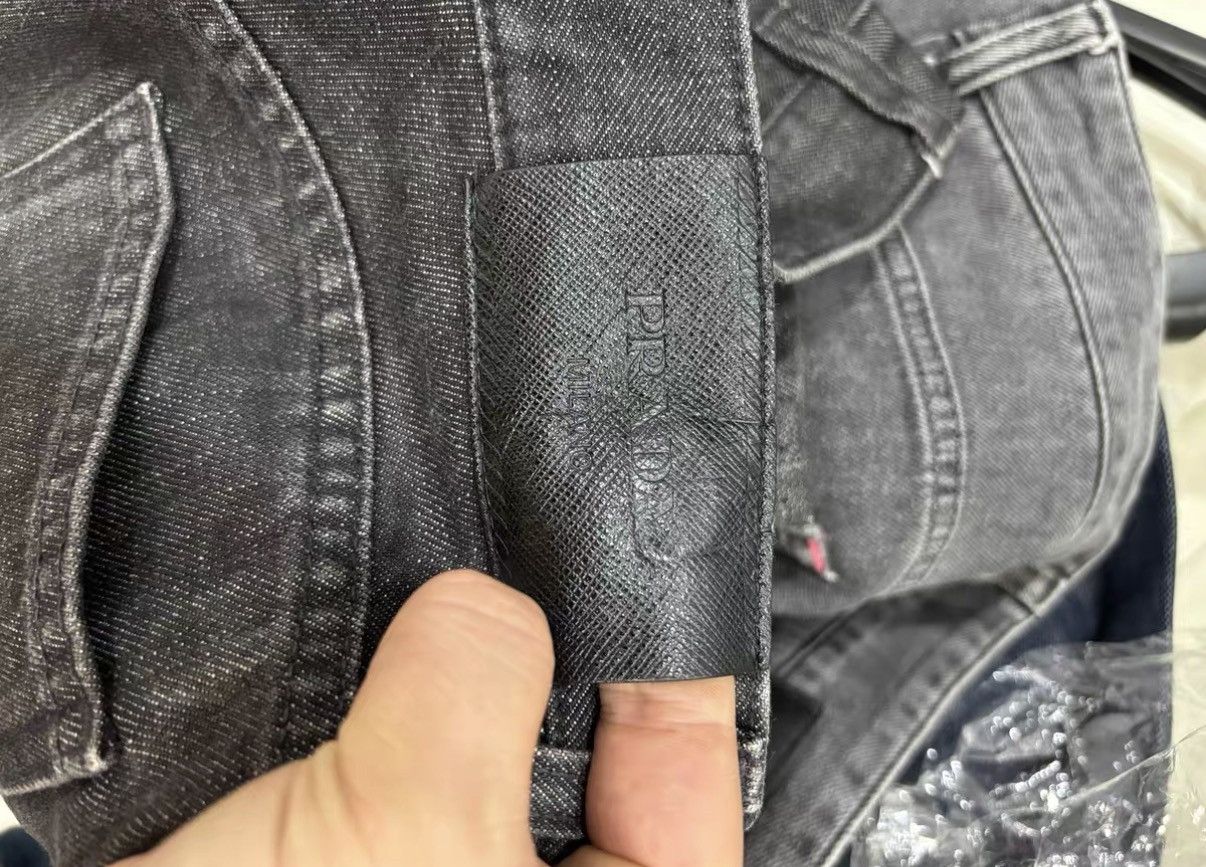 Prada Prada Classic Jeans with Leather Patch J2 Size US 32 / EU 48 - 4 Thumbnail