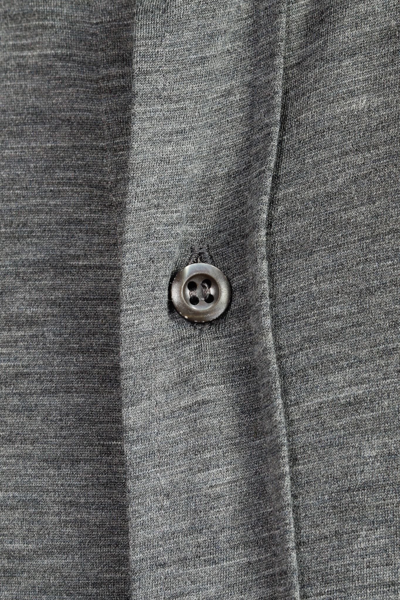 Brunello Cucinelli Brunello Cucinelli Silk/Cotton Jersey Button-Up Shirt Size US S / EU 44-46 / 1 - 8 Thumbnail