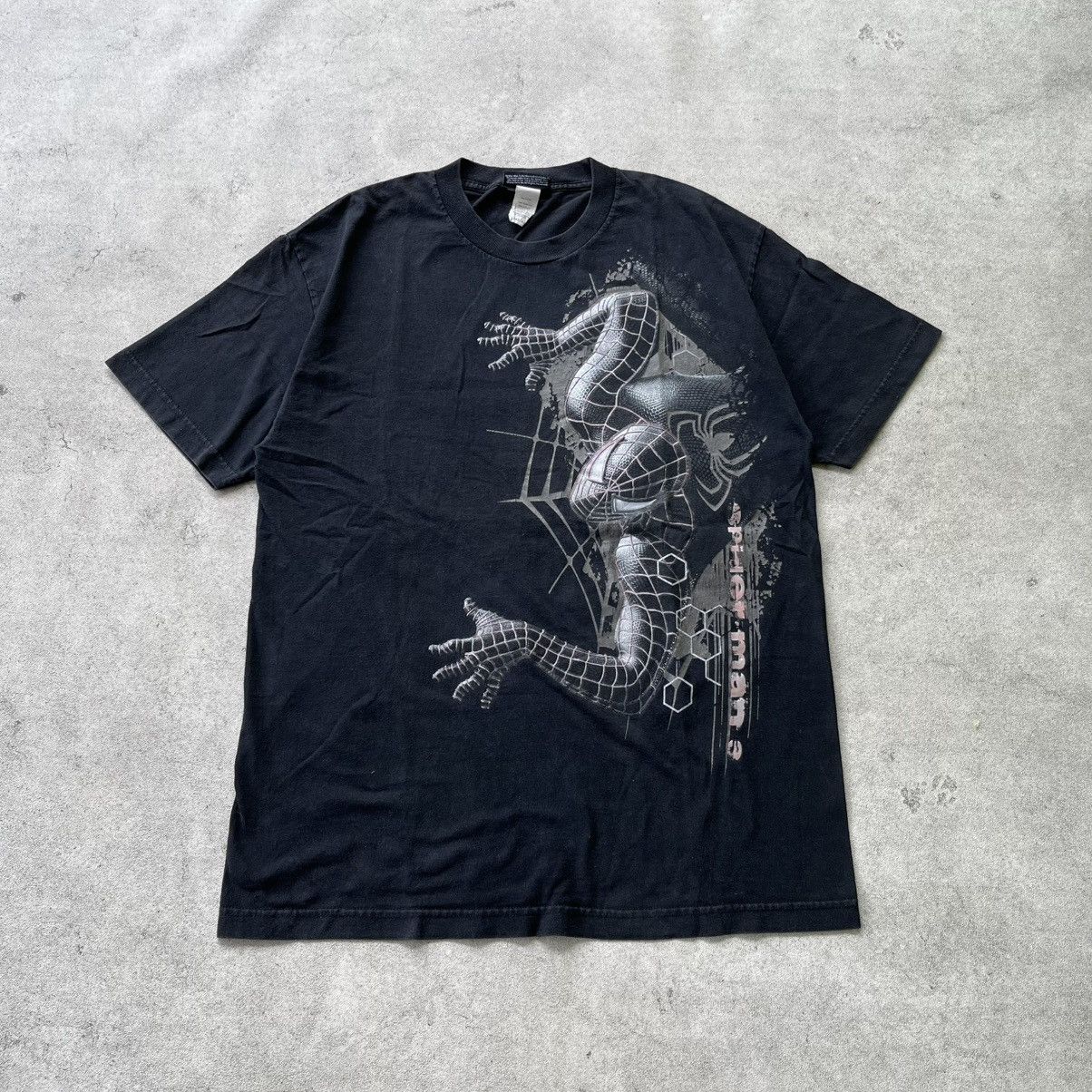 Vintage Vtg Spyder-man 3 Movie T-Shirt Size US L / EU 52-54 / 3 - 1 Thumbnail