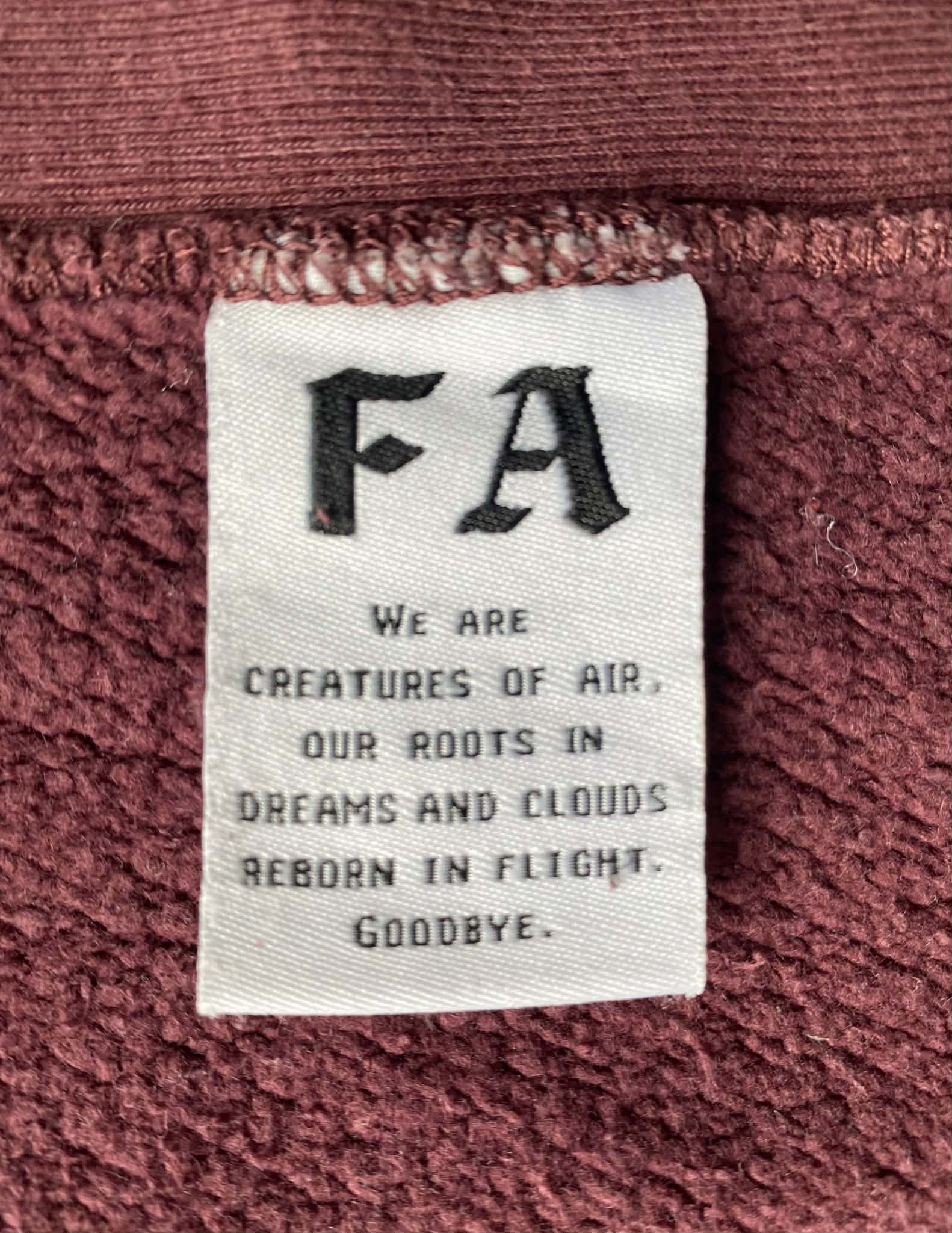 Fucking Awesome Fucking Awesome Box Logo Wings Red Maroon Hoodie Skate Size US L / EU 52-54 / 3 - 7 Thumbnail
