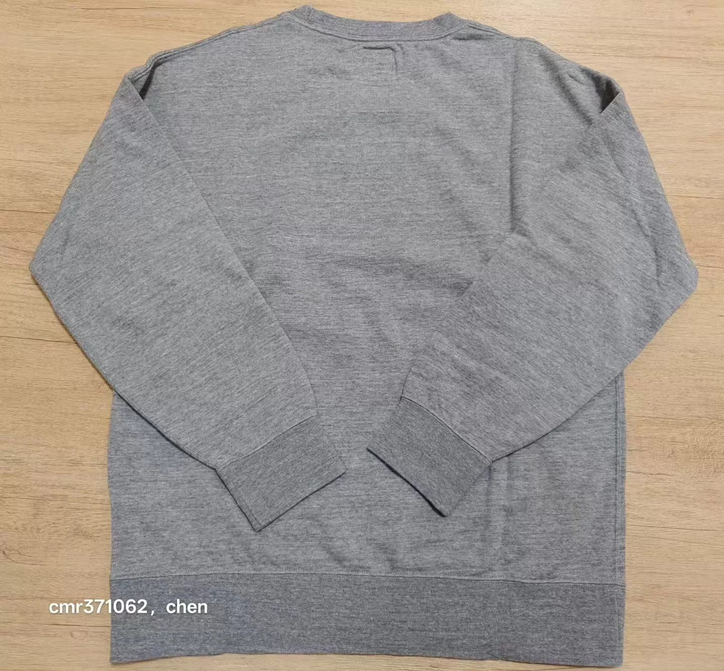 Visvim VISVIM JUMBO SWEAT CREW L/S (SUB) white3-4,grey1-5 Size US L / EU 52-54 / 3 - 3 Thumbnail
