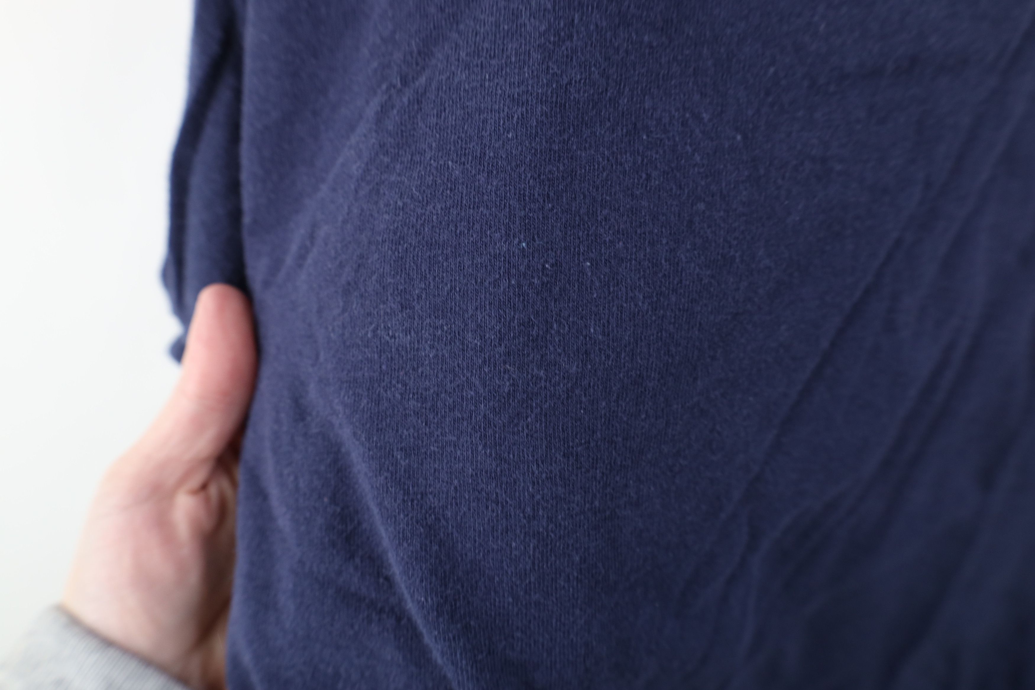 Vintage Vintage 90s Streetwear Cotton Long Sleeve T-Shirt Blue USA Size US XXL / EU 58 / 5 - 9 Thumbnail