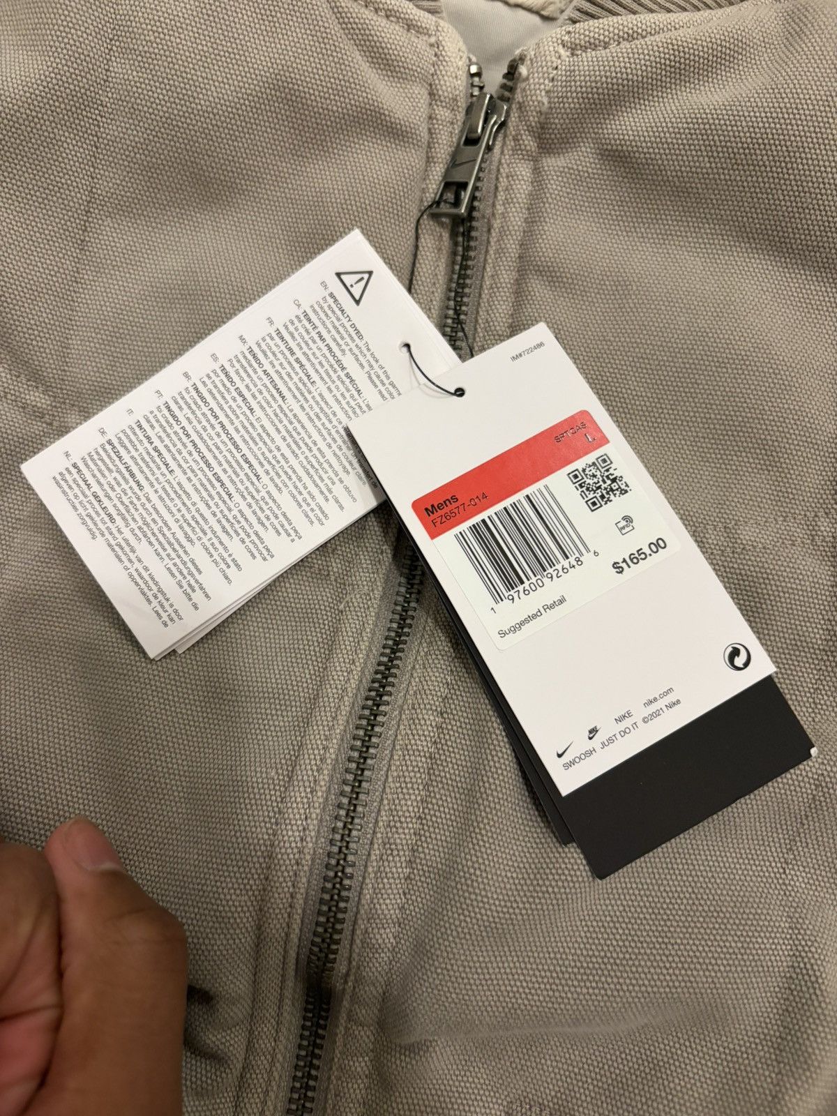 Nike Nike Padded Workwear Vest Size US L / EU 52-54 / 3 - 5 Thumbnail