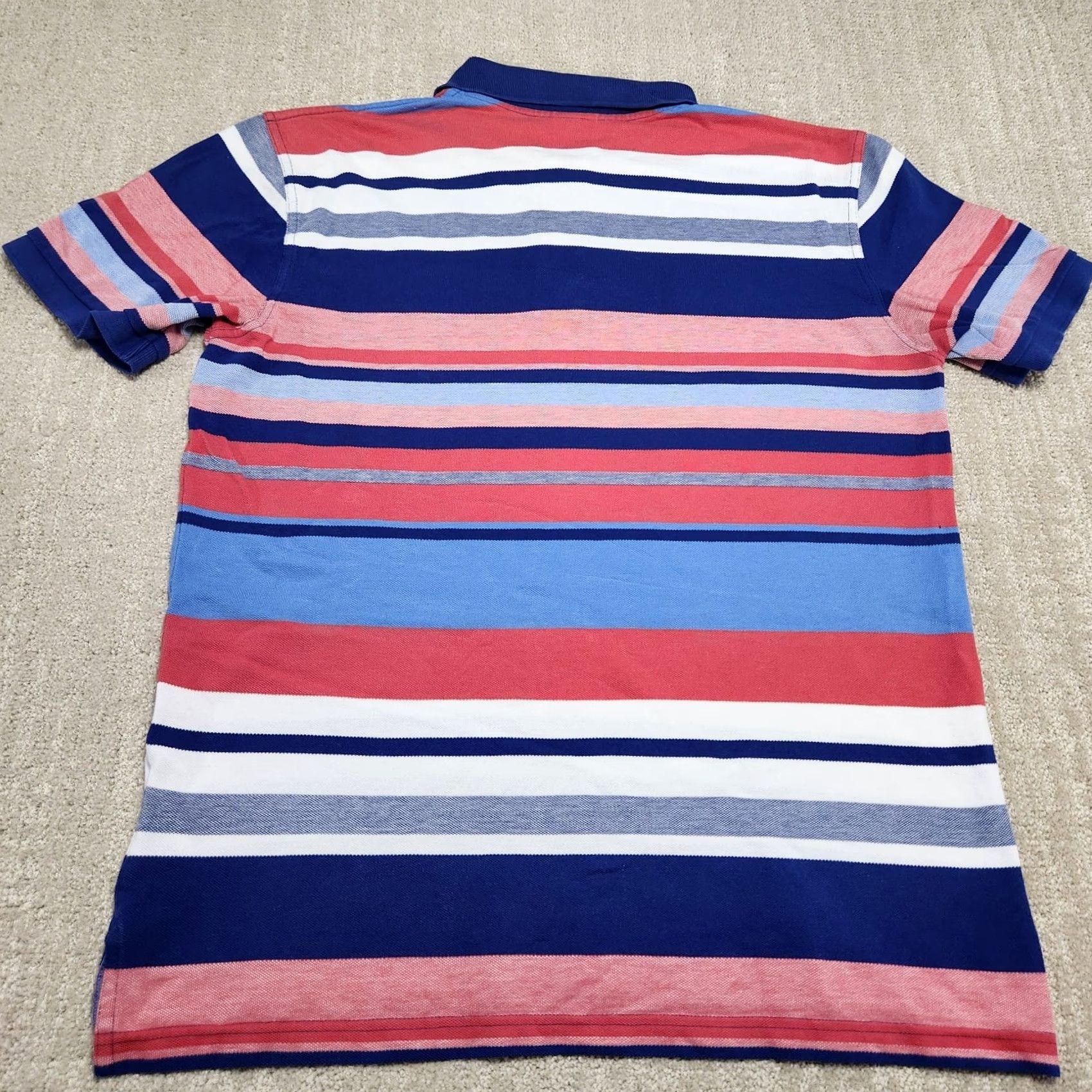 Brooks Brothers Brooks Brothers Polo Shirt Men Large Slim Fit Performance Cotton Striped Luxury Shirt Size US L / EU 52-54 / 3 - 8 Thumbnail