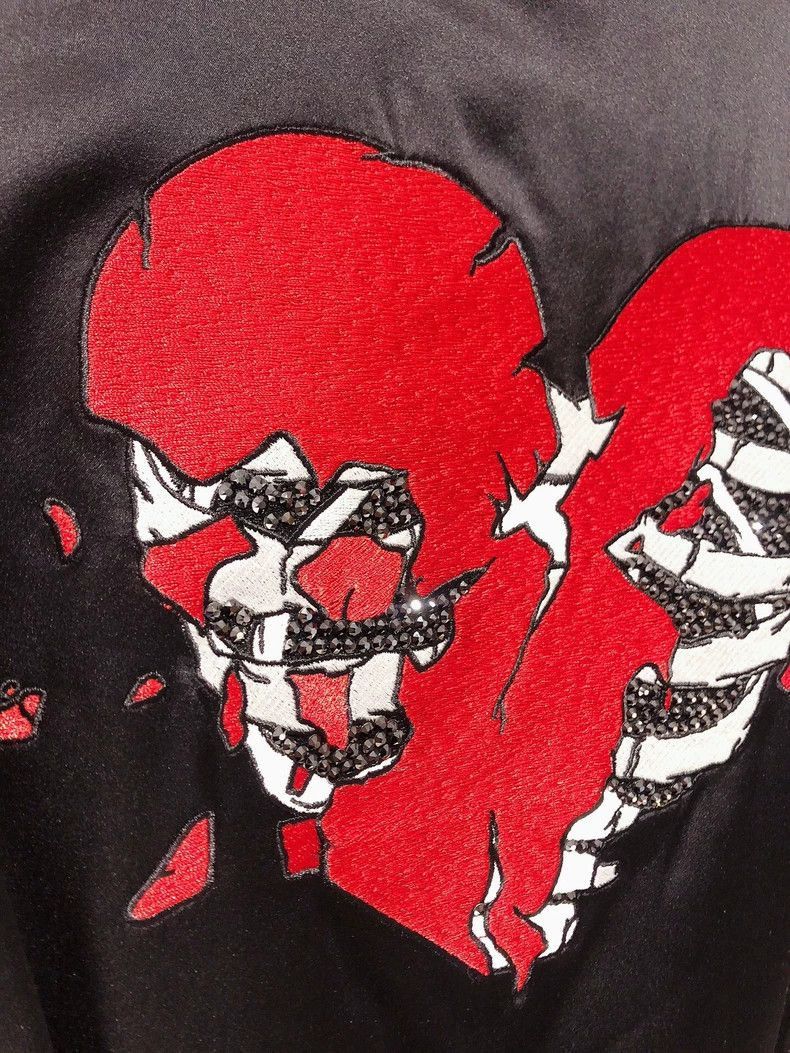 Amiri AMIRI limited edition heavy industry embroidered beaded bla Size US M / EU 48-50 / 2 - 7 Thumbnail