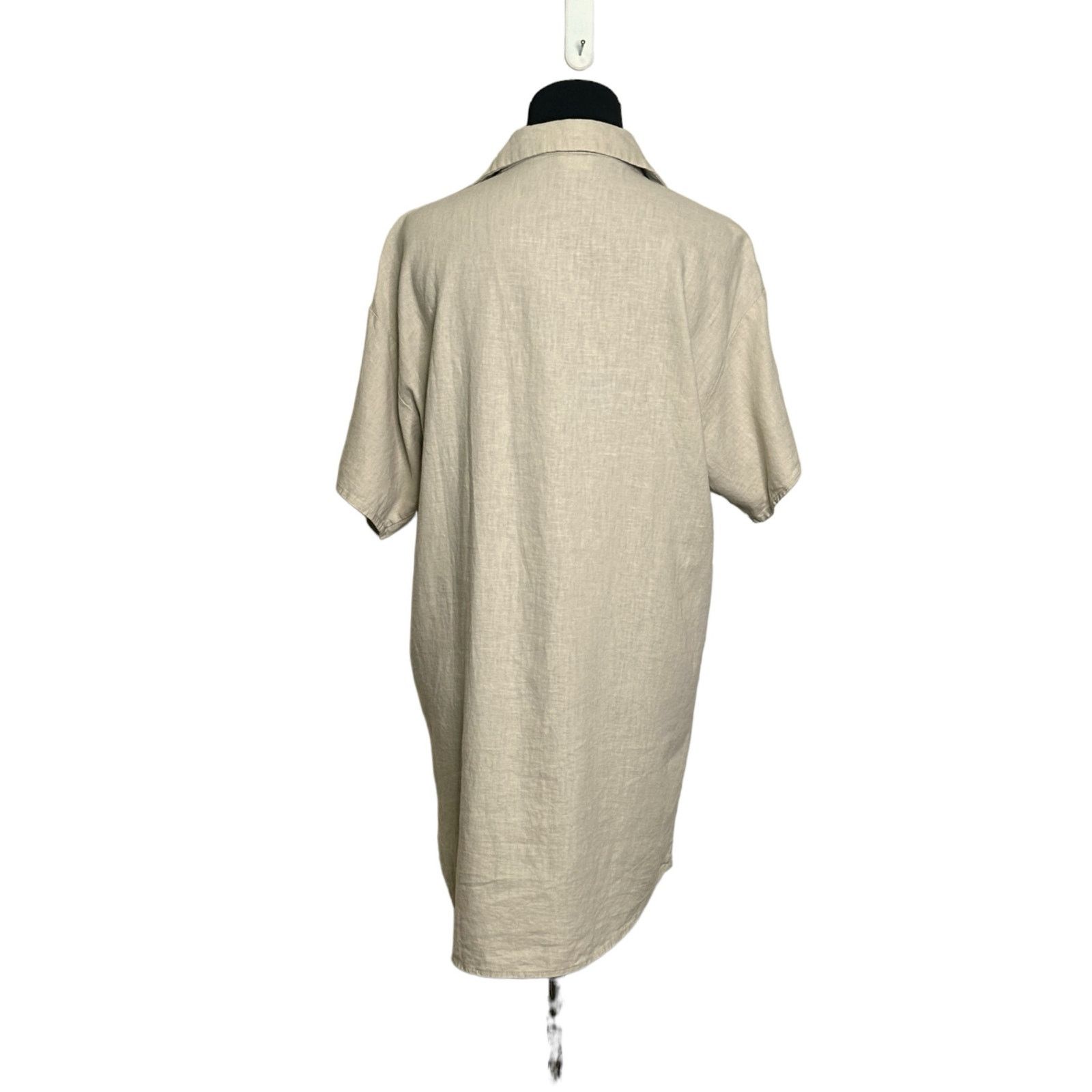 Cotton On Cotton:On beige short sleeves button shirt dress size XS Size XS / US 0-2 / IT 36-38 - 9 Thumbnail