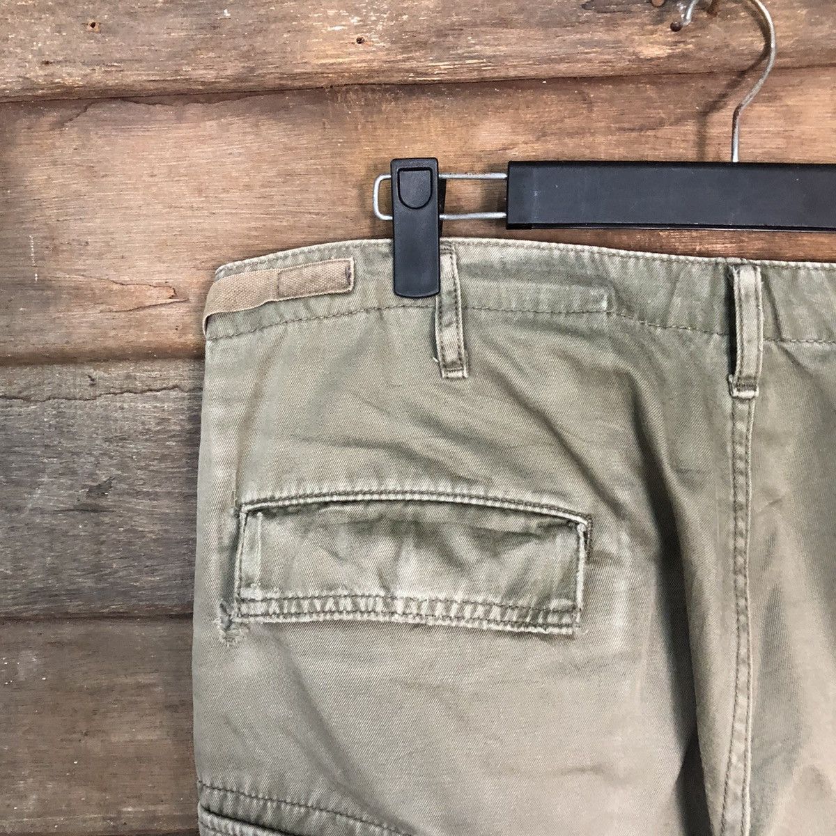 Alpha Industries DL Alpha Industries Brown Cargo Multipocket Pants #S2786 Size US 32 / EU 48 - 14 Thumbnail