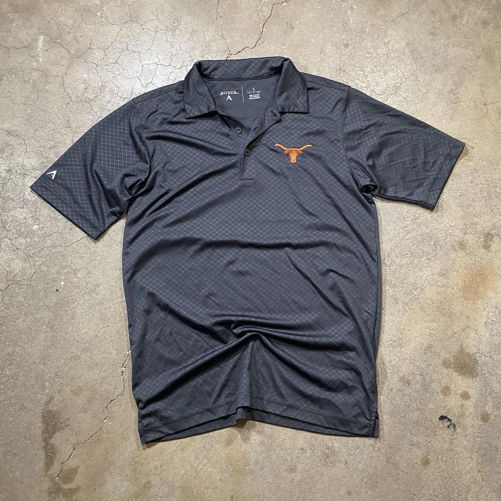 Antigua Texas Longhorns Antigua Short Sleeve Campus Polo Shirt S Size ONE SIZE - 1 Thumbnail