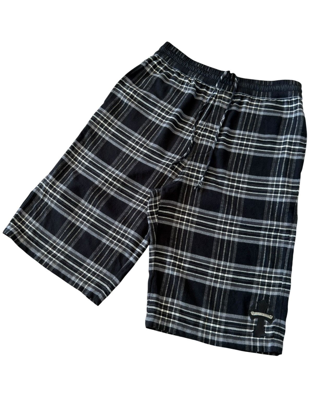 Chrome Hearts Chrome Hearts ‘After School’ Plaid Flannel Long Shorts Size US 34 / EU 50 - 3 Thumbnail