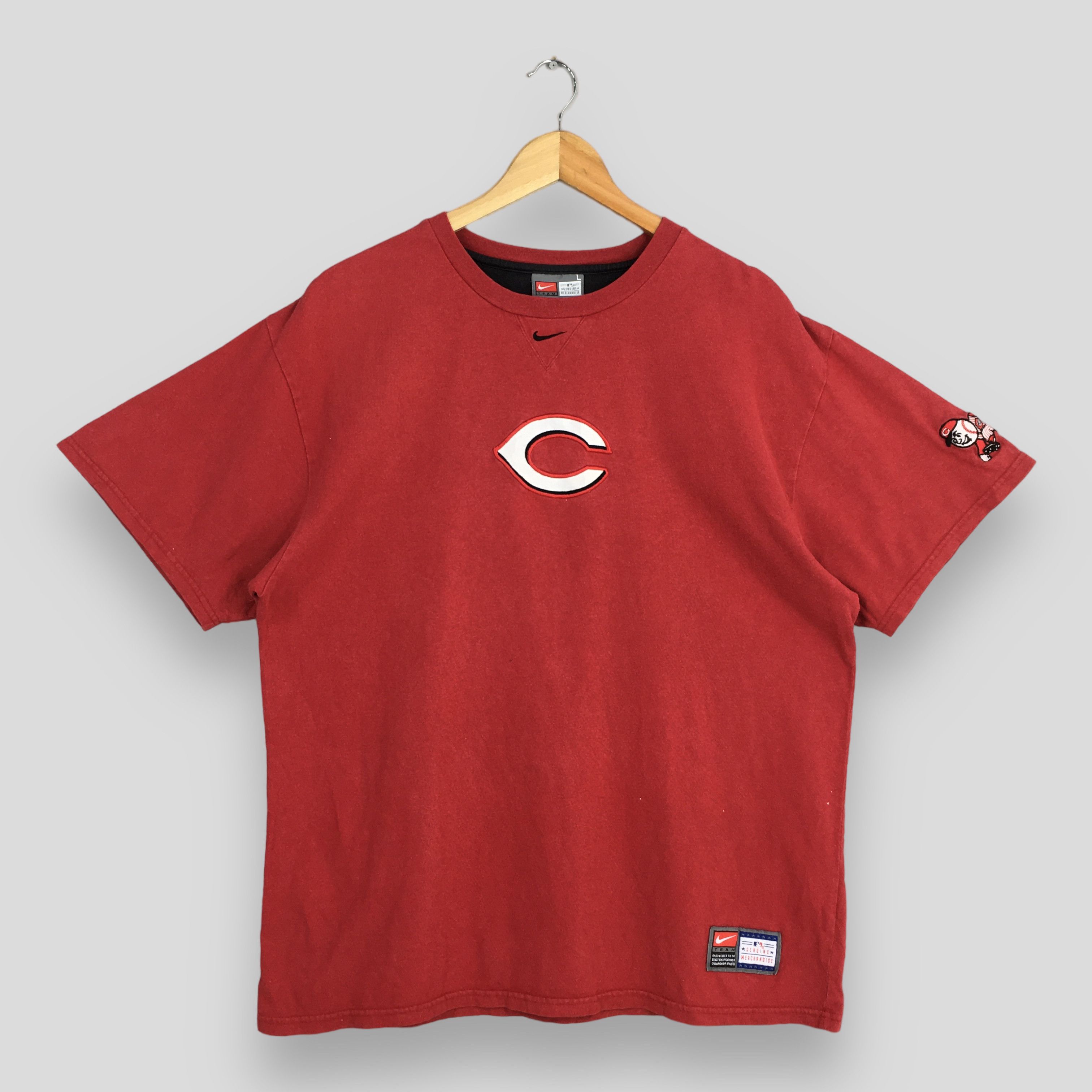 MLB Vintage 90's Cincinnati Reds Baseball MLB Tshirt Large Size US L / EU 52-54 / 3 - 1 Thumbnail