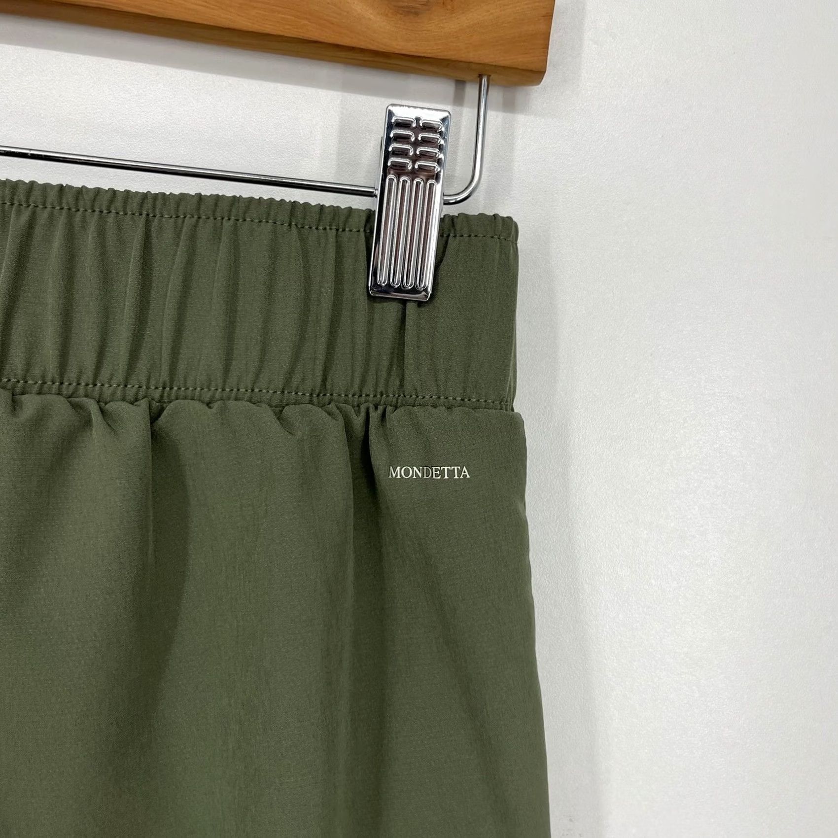 Olive Mondetta Womens Jogger Pants Green Size S Cargo Elastic Waist Active Size 28" / US 6 / IT 42 - 7 Thumbnail
