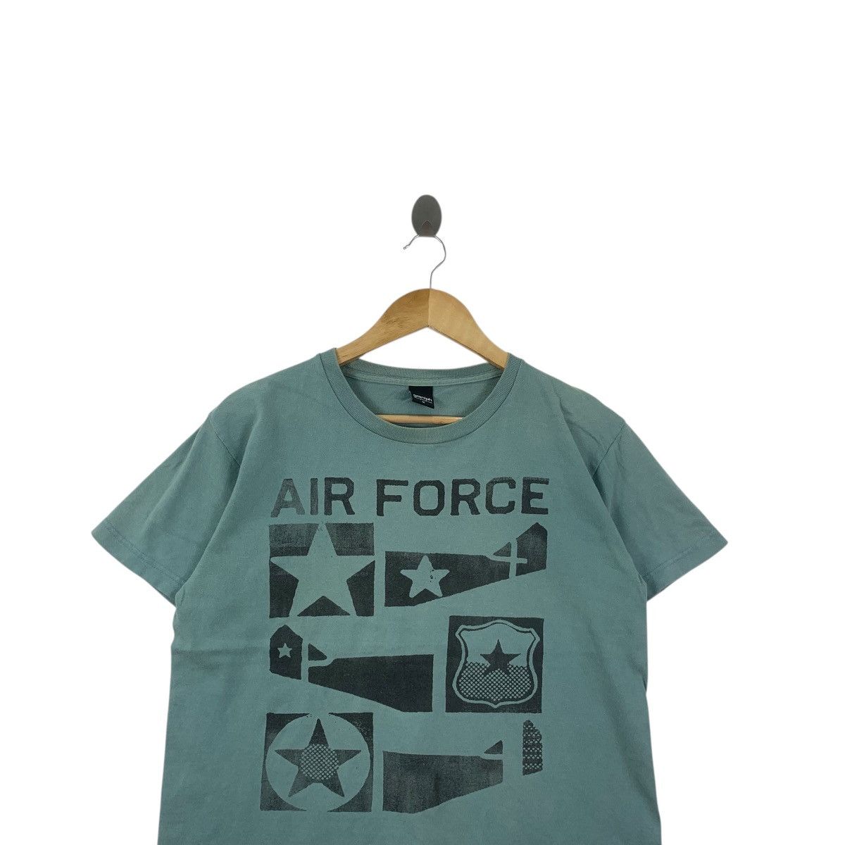 Other USAF AIR FORCE x GRANIPH Plane Graphic Tee Shirt Boxy Top Size M / US 6-8 / IT 42-44 - 2 Thumbnail