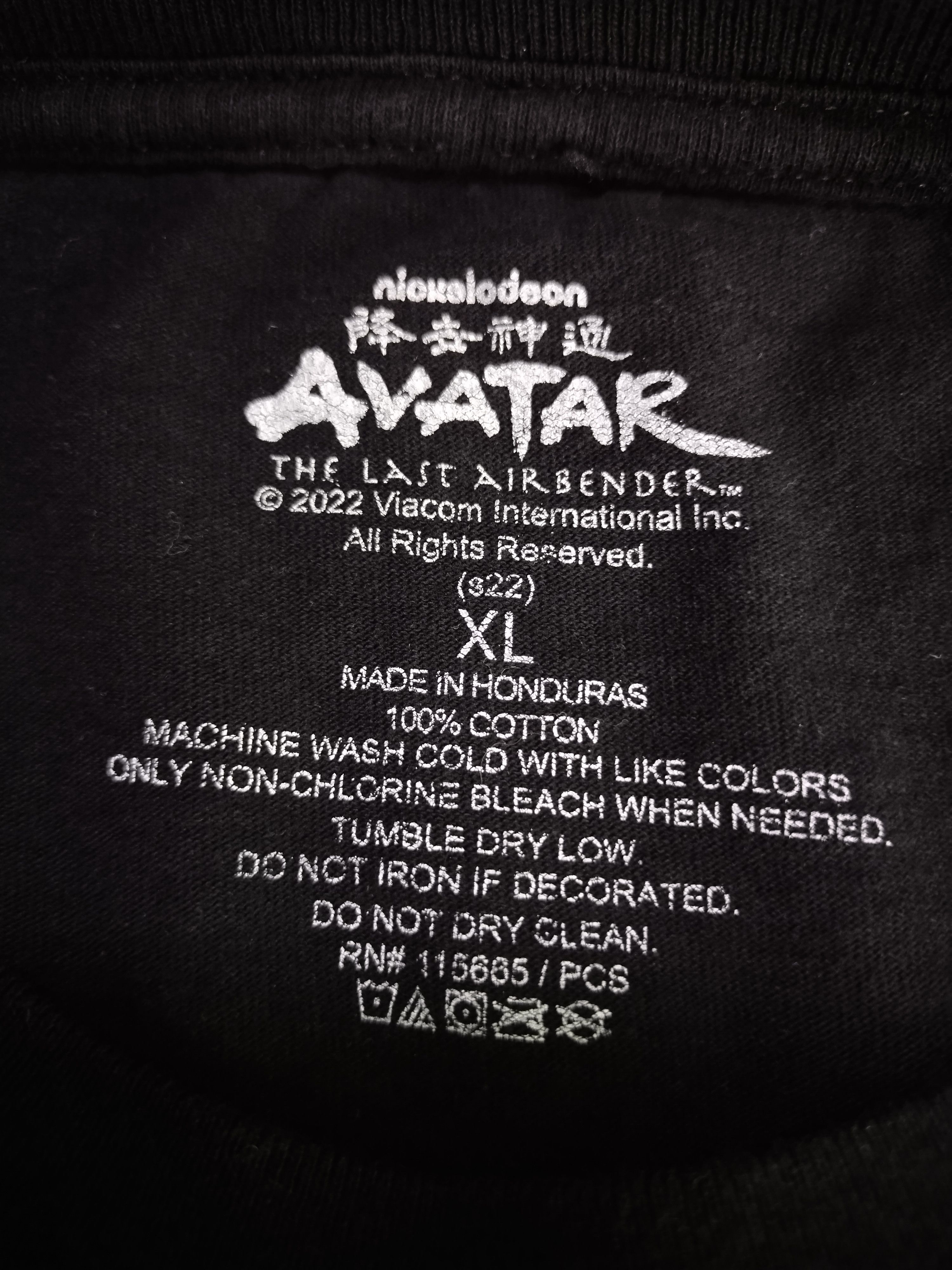 Anime Vintage Avatar: The Last Airbender Appa Shirt Tee Size US XL / EU 56 / 4 - 7 Thumbnail