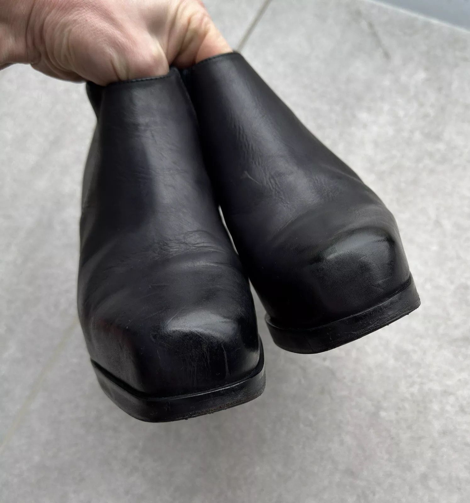 Acne Studios Acne Studios Leather Pump Heel Shoes Platform Boots Womens Size US 7 / IT 37 - 4 Thumbnail