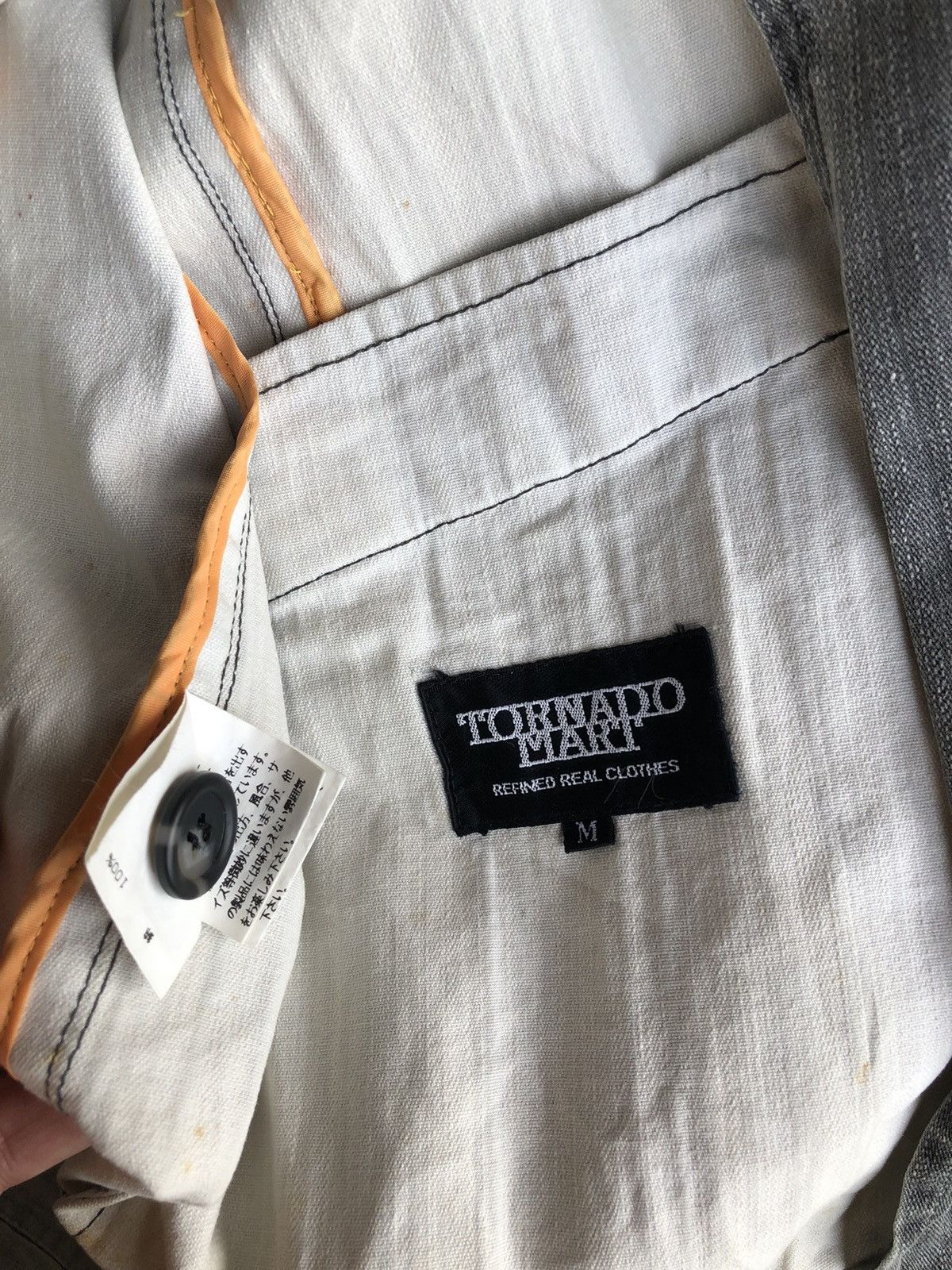 Japanese Brand × Tornado Mart Vintage Tornado Mart Japanese Punk Style Denim Jacket Size US M / EU 48-50 / 2 - 9 Thumbnail