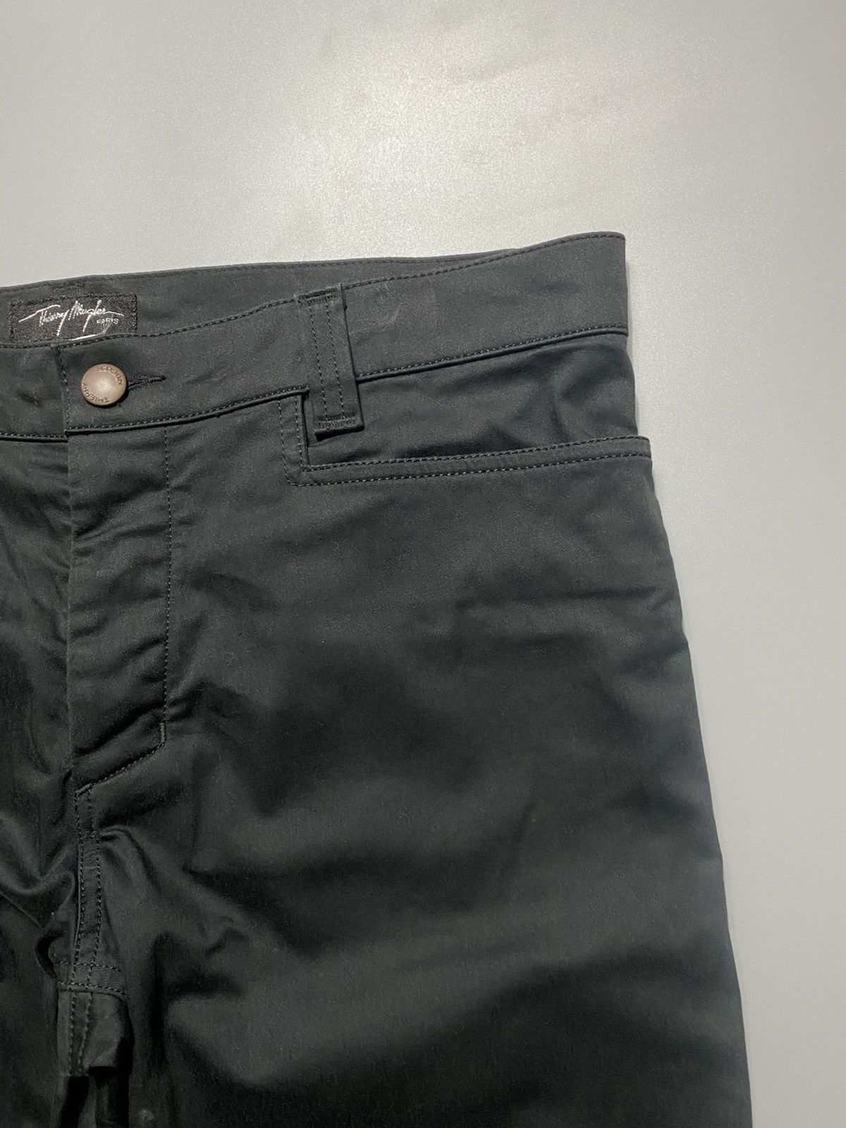 Thierry Mugler THIERY MUGLER WIDE TROUSER Size US 34 / EU 50 - 5 Thumbnail