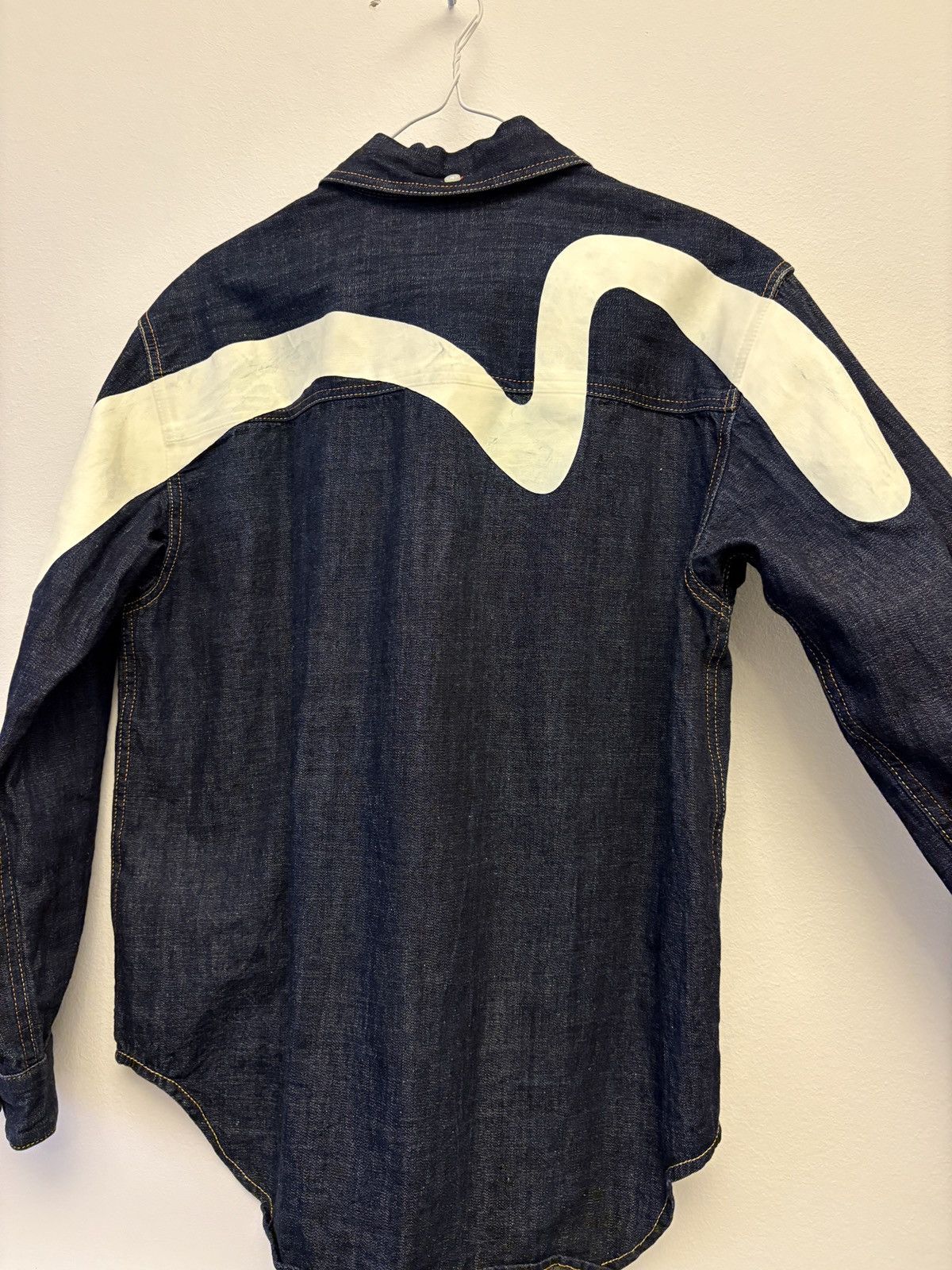 Evisu Denim jacket shirt Evisu Size US M / EU 48-50 / 2 - 5 Thumbnail