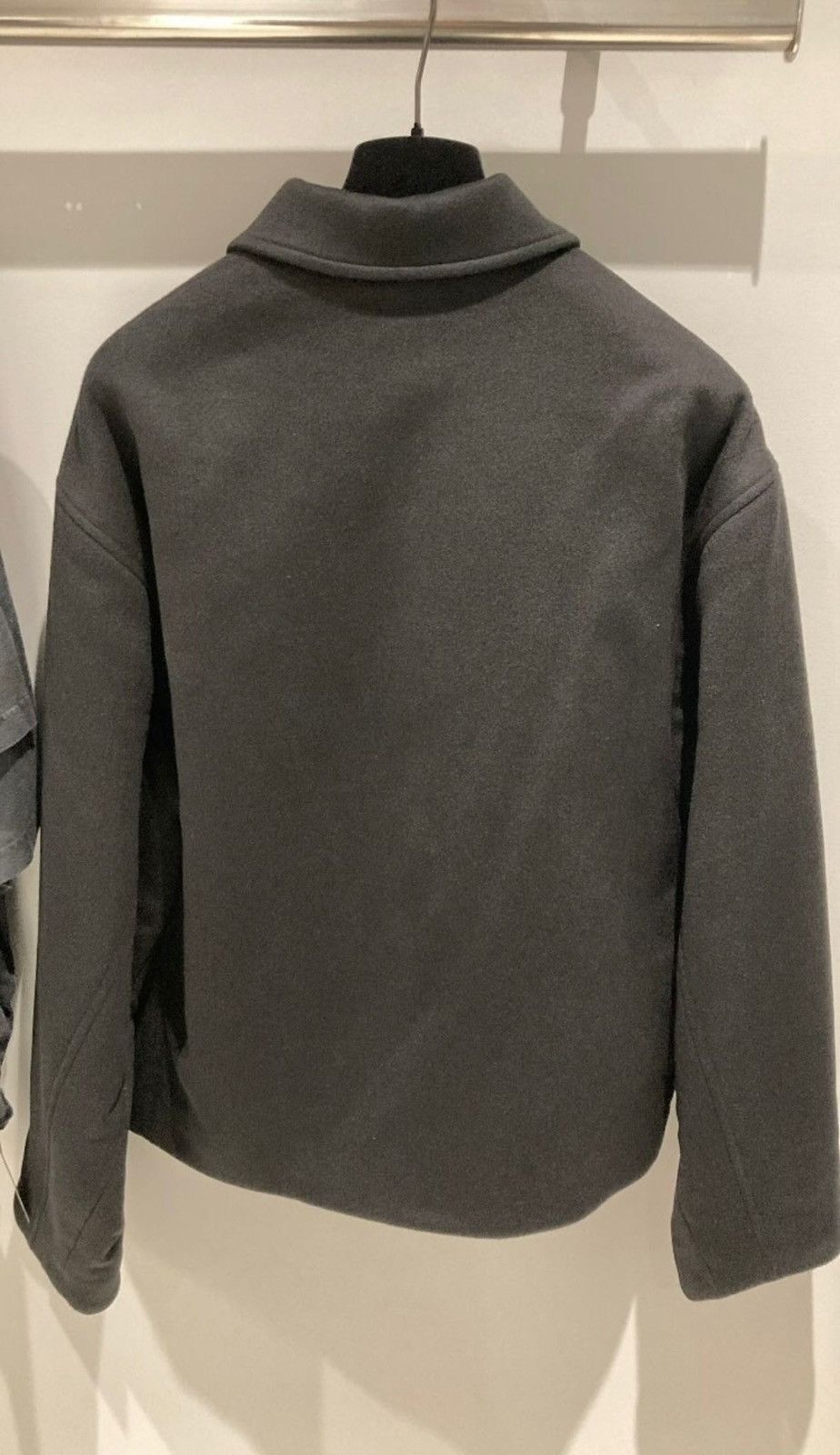 Balenciaga 🔥$6K VALUE🔥Cashmere Workwear Zip Up Jacket in black Size US S / EU 44-46 / 1 - 2 Thumbnail
