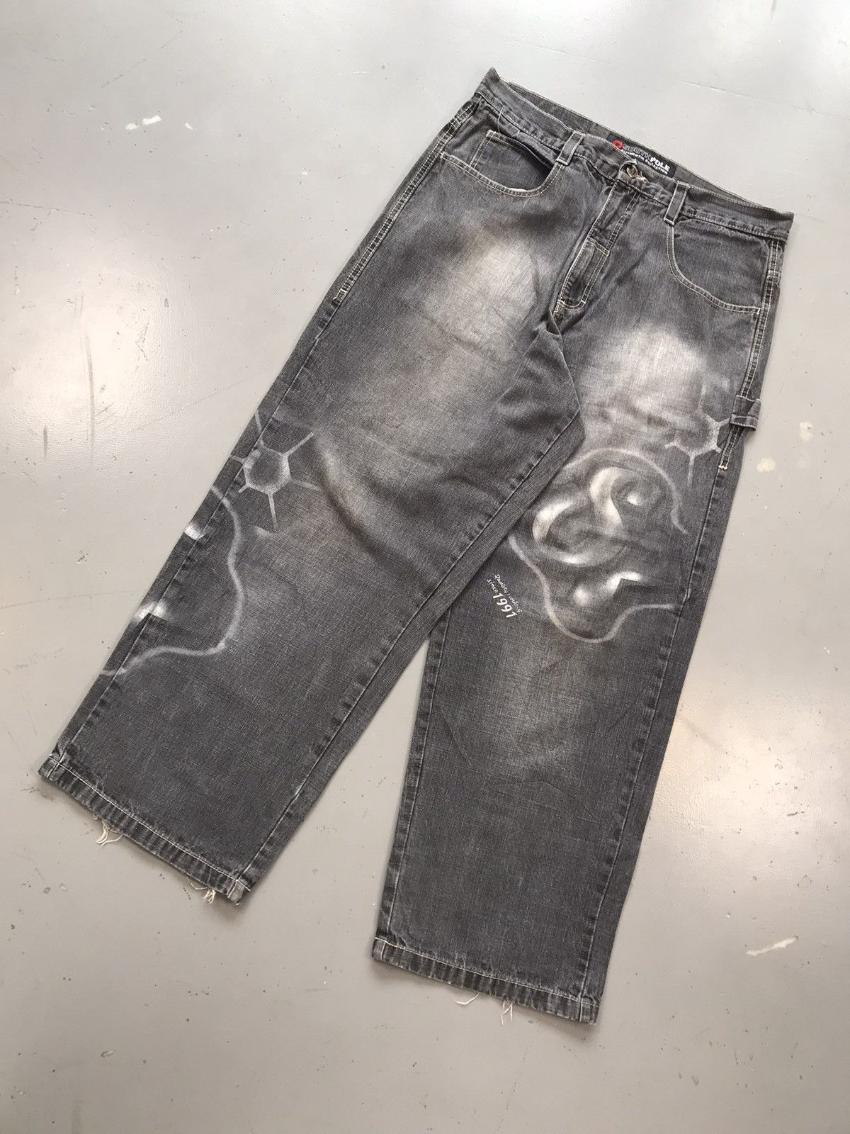Southpole × Vintage Vintage South Pole red tab bkl straight fit Denim Pant Size US 36 / EU 52 - 2 Thumbnail