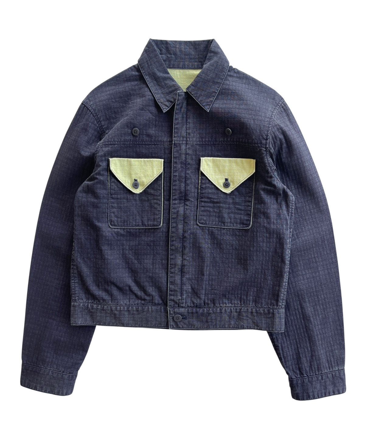 PPFM PPFM Cotton Cropped Blouson Jacket Size US S / EU 44-46 / 1 - 1 Thumbnail