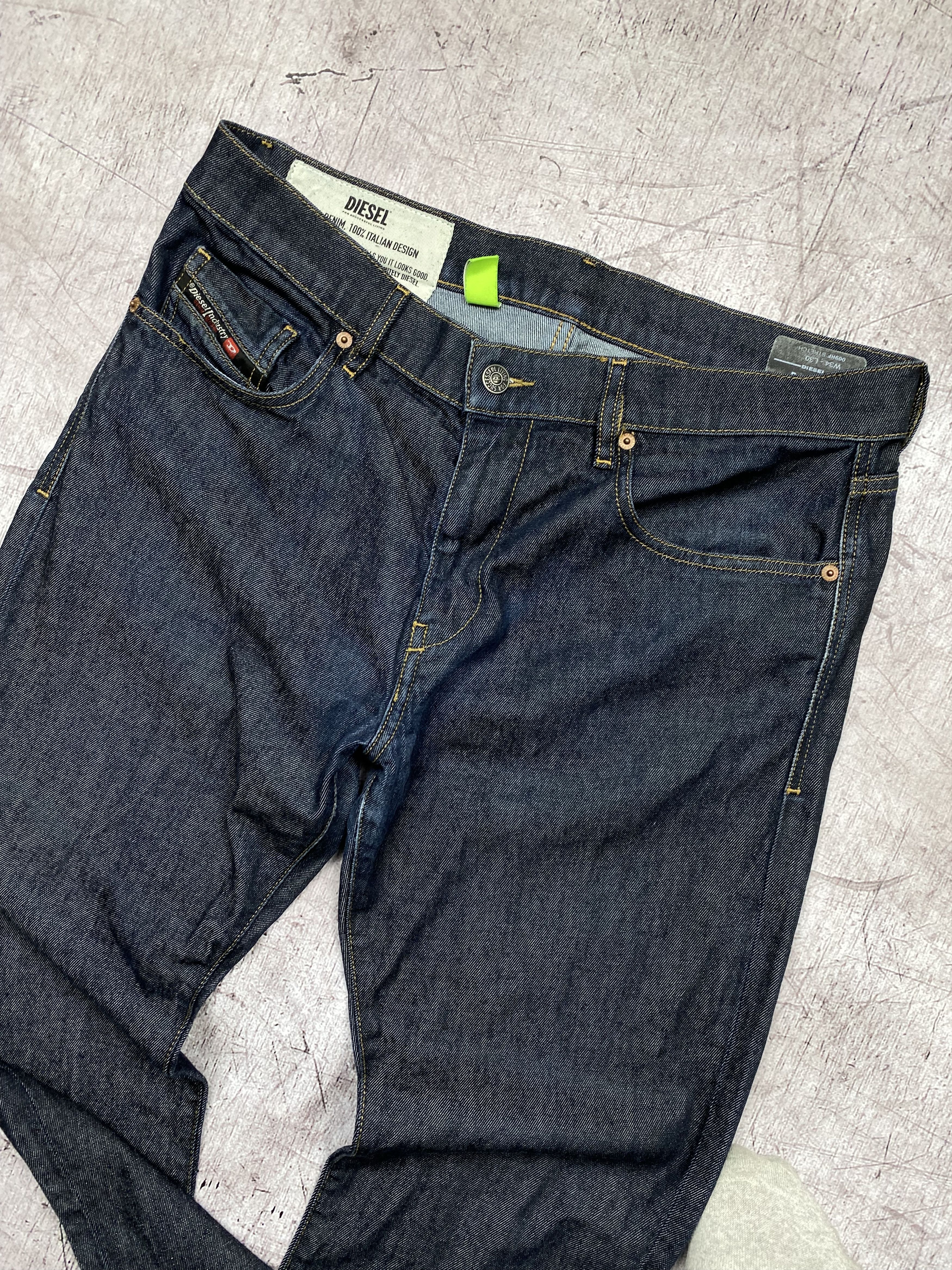Diesel × Vintage Diesel Vintage Indigo Denim Jeans Pants Size US 34 / EU 50 - 4 Thumbnail