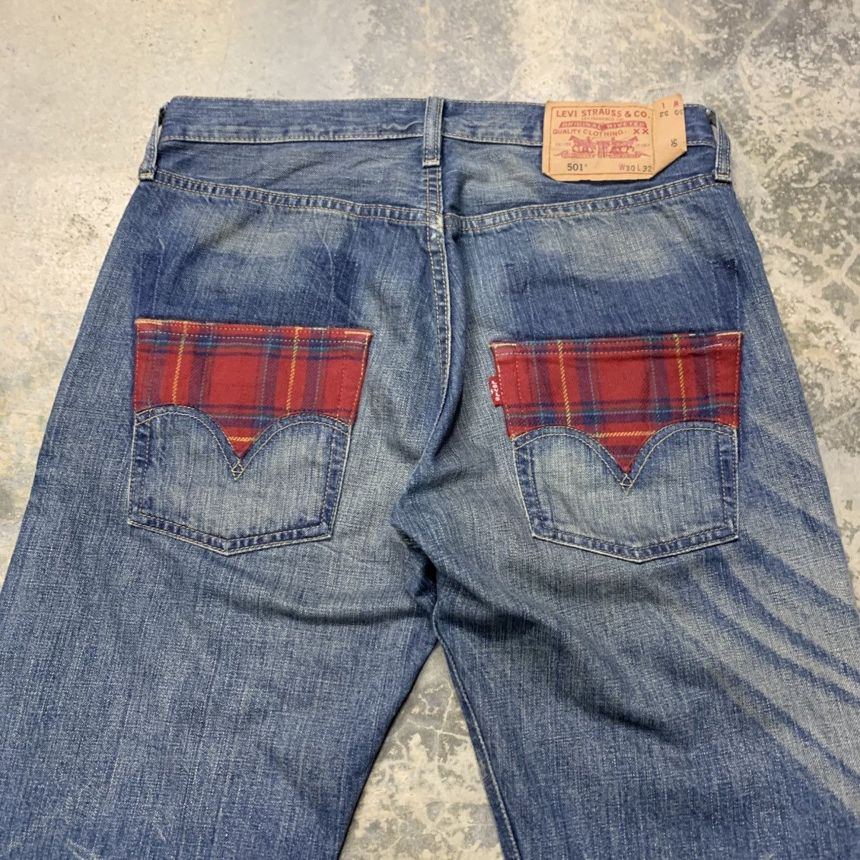 Levi's × Levi's Vintage Clothing × Vintage Vintage Levis 501 Jean nice faded custom denim Size US 30 / EU 46 - 17 Thumbnail