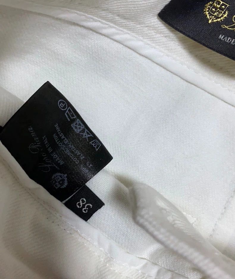 Loro Piana LORO PIANA White cotton jeans Size 25" / US 0 / IT 36 - 3 Thumbnail