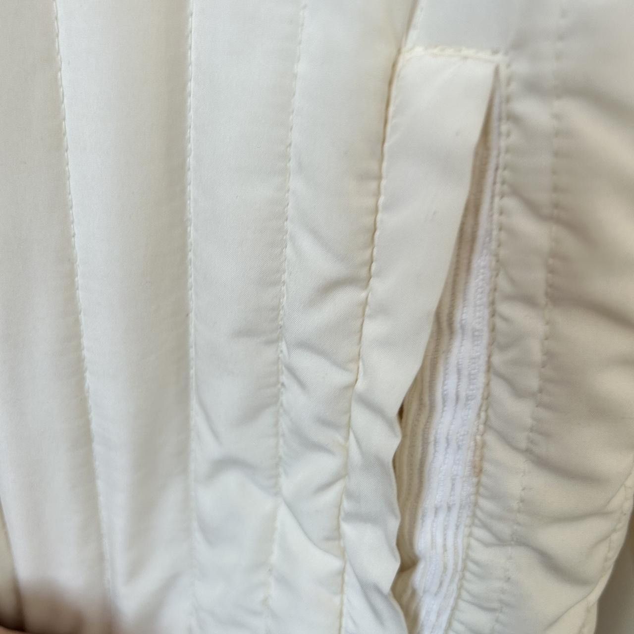 Diesel × Y/Project DIESEL Cream Quilted coat w/ corduroy trim Size S / US 4 / IT 40 - 7 Thumbnail