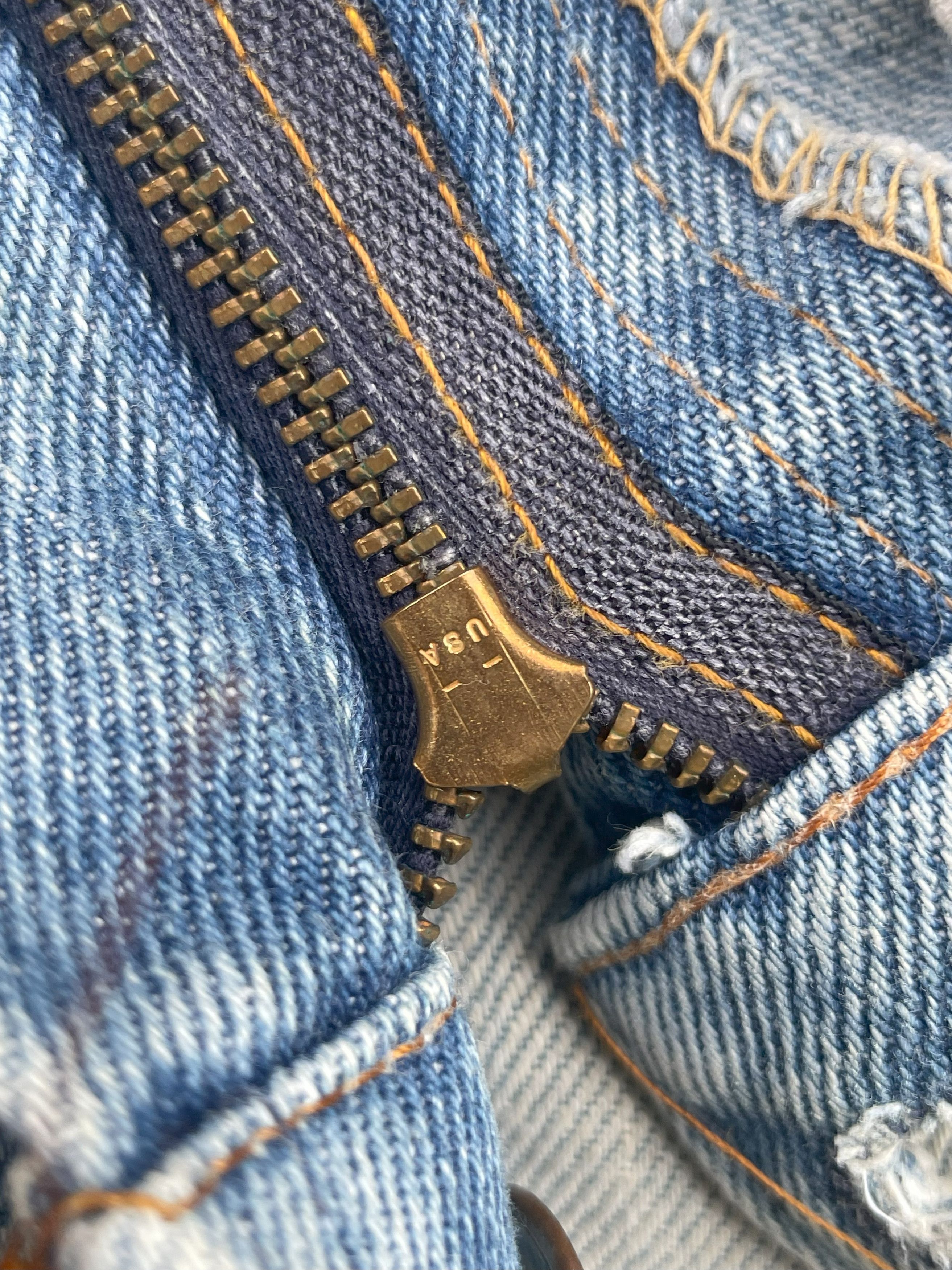 Levi's Vintage 1979 Levis 646 Orange Tag Jeans Size US 32 / EU 48 - 11 Thumbnail