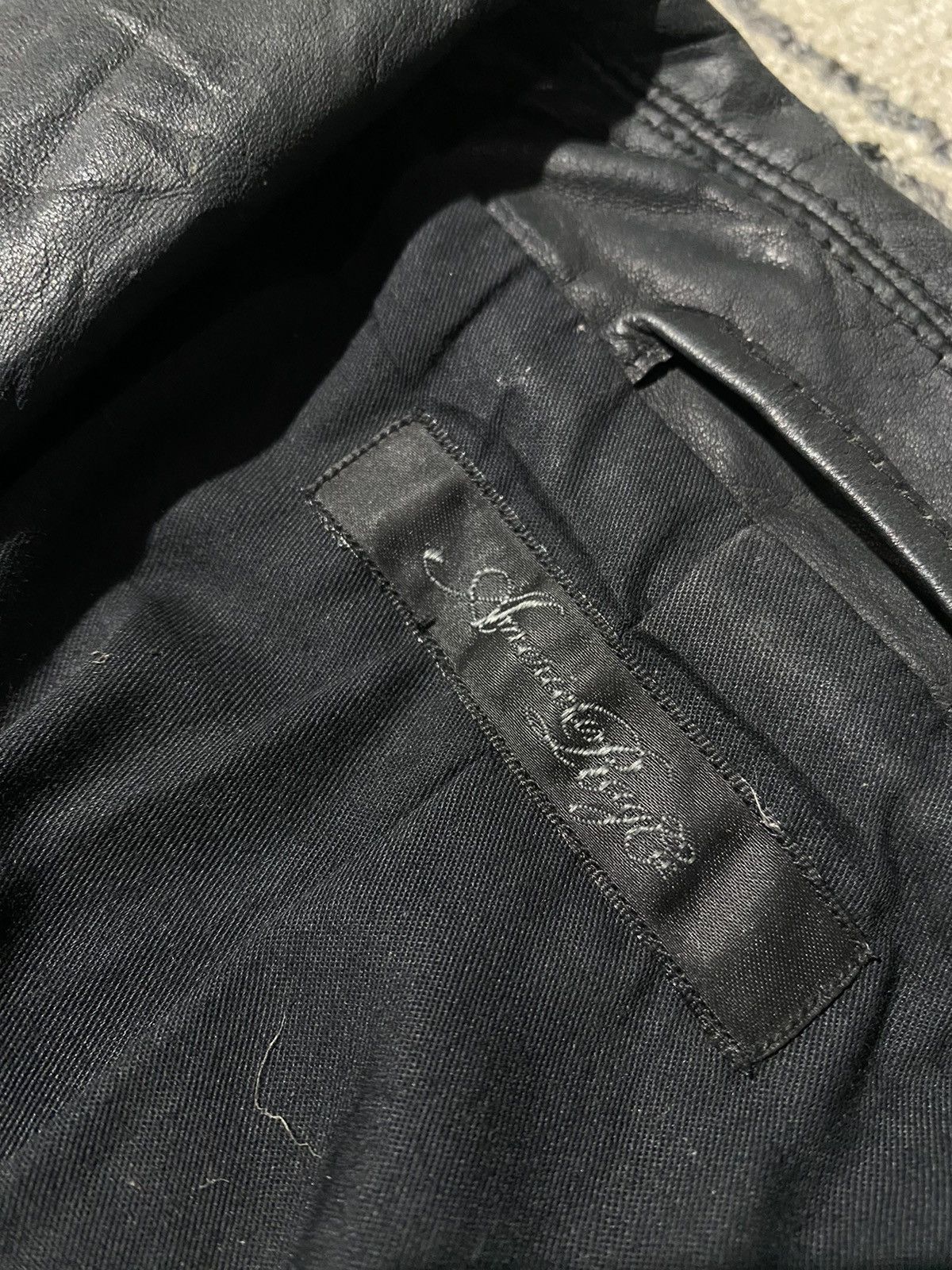 If Six Was Nine 2000s AmericanRags - Ramones Biker Jacket Size US S / EU 44-46 / 1 - 12 Thumbnail