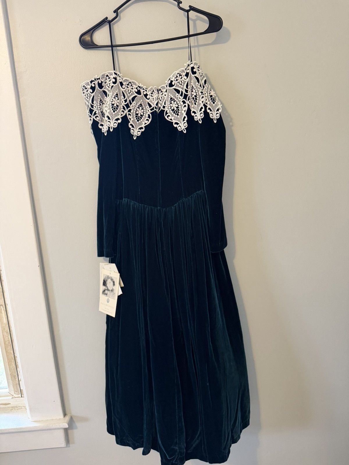 Jessica McClintock NWT 80's Vintage Jessica McClintock Dress Size M / US 6-8 / IT 42-44 - 7 Thumbnail