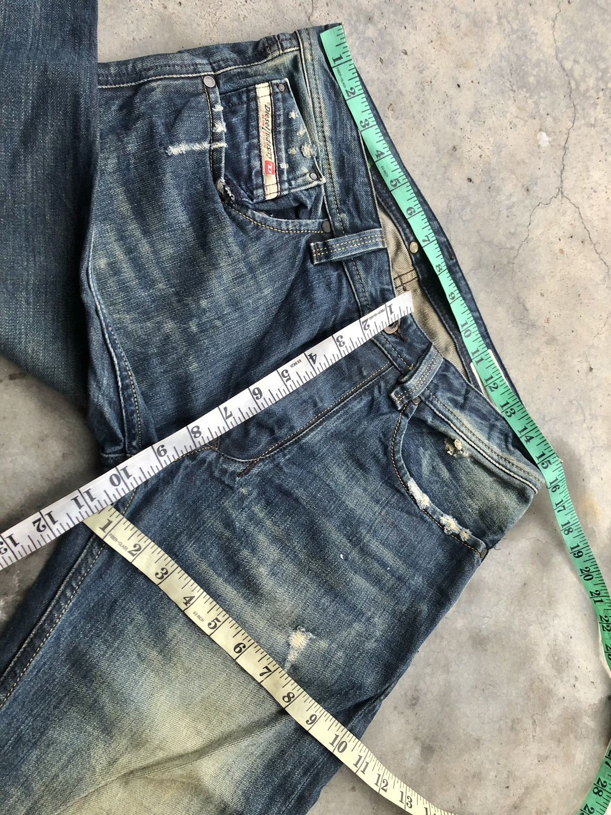 Diesel DIESEL LARKEE WASHED BLUE DENIM Size US 31 - 7 Thumbnail