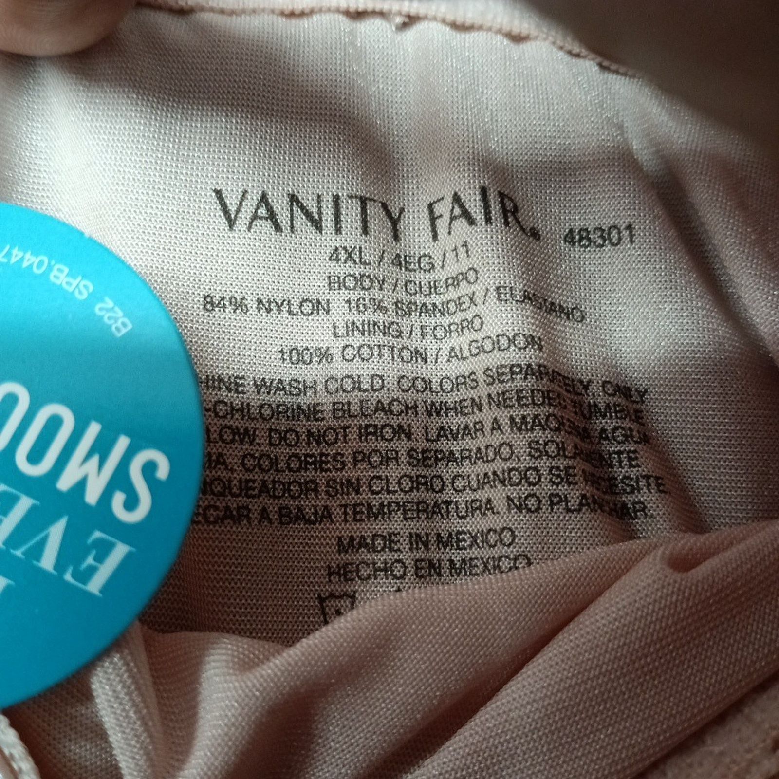 Other VANITY FAIR Women 3-Pair Hi Cut Panties Nylon Size 4XL/11 Size ONE SIZE - 6 Thumbnail