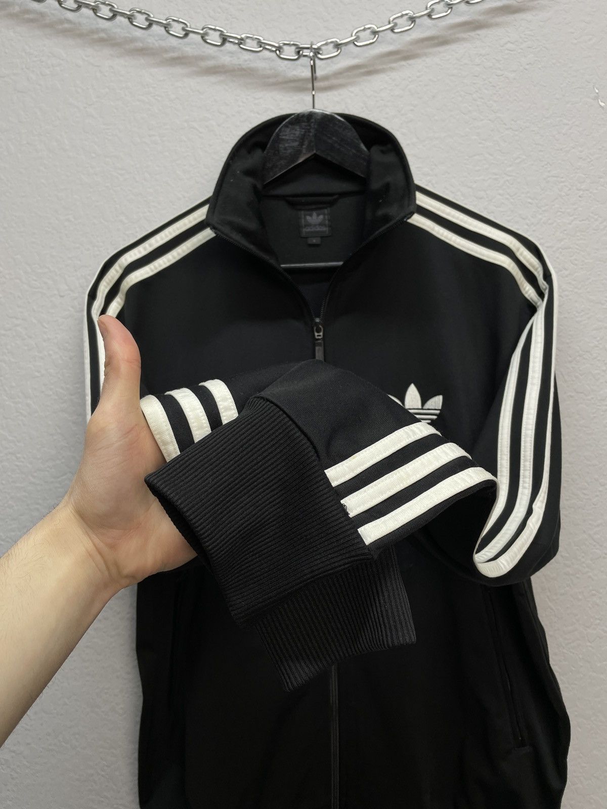 Adidas Vintage 00s Balenciaga Style Adidas Track Jacket Size US M / EU 48-50 / 2 - 6 Thumbnail