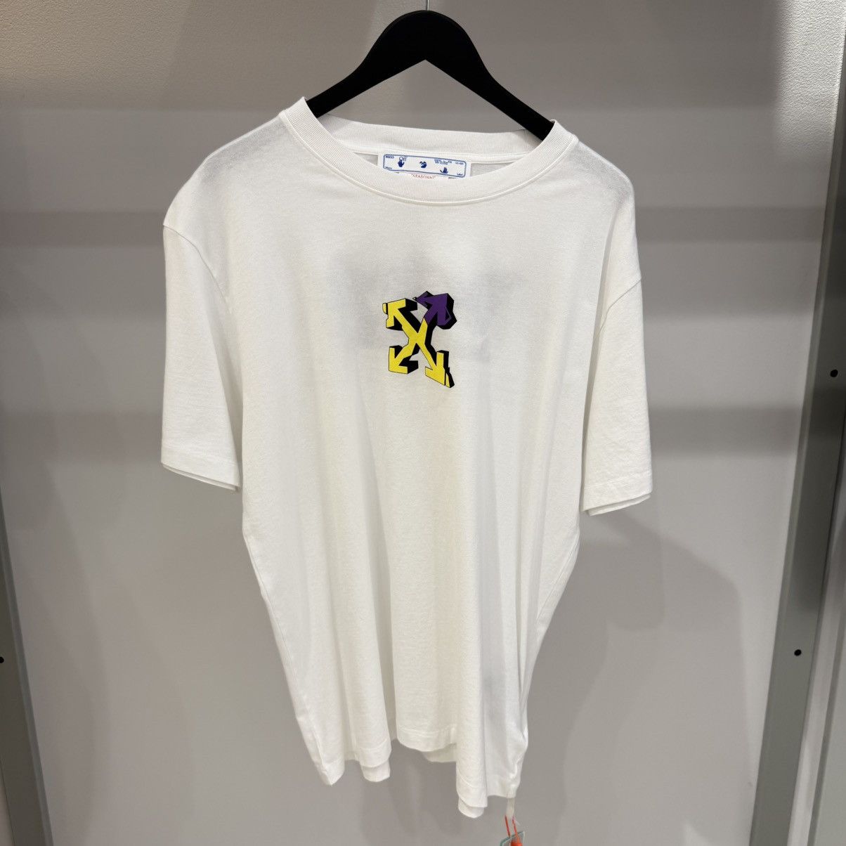 Off-White Off-White Wizard Graffiti Tee Size US XL / EU 56 / 4 - 1 Thumbnail