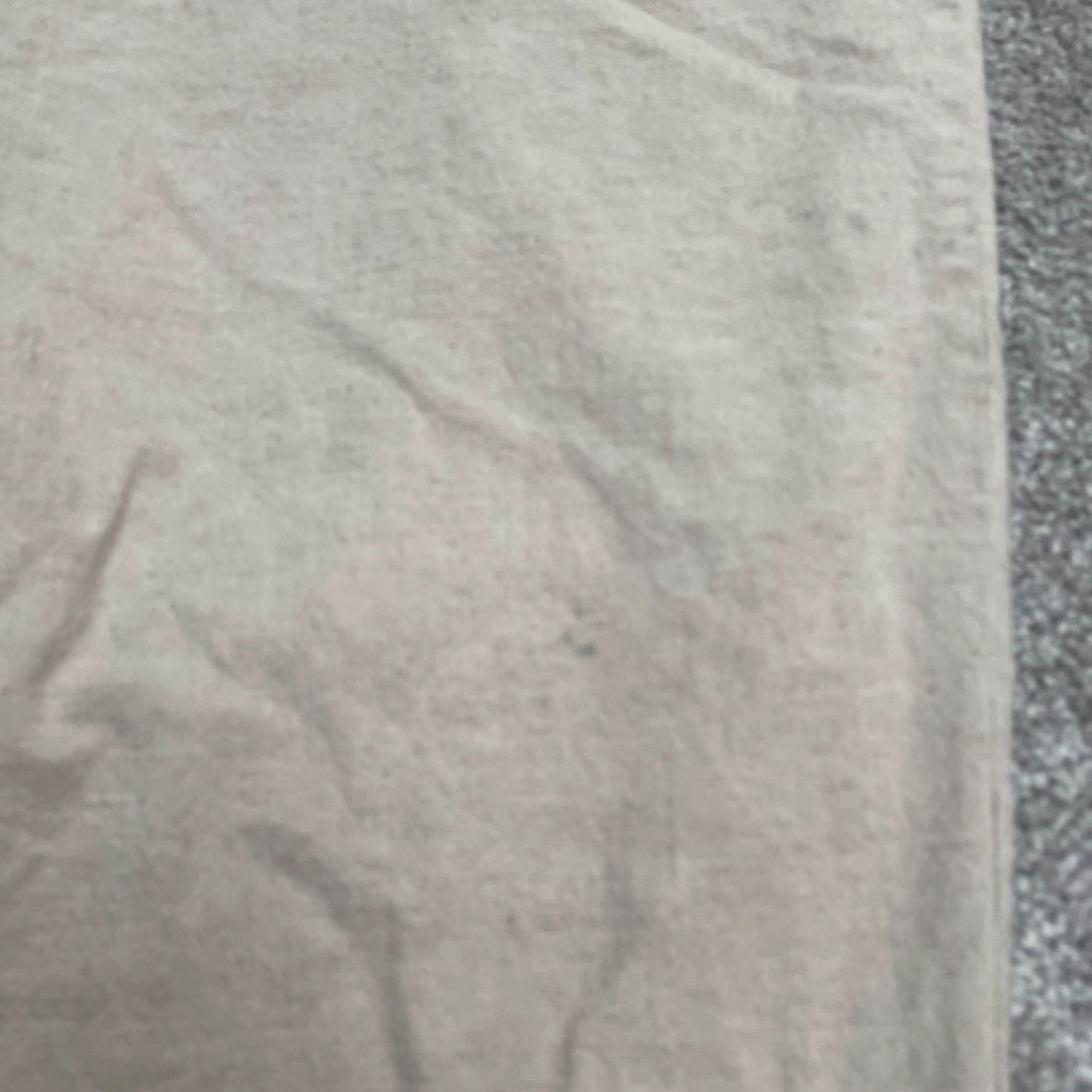 Vintage Lane Bryant Pants Womens 16 Beige Linen Blend Pull On Elastic Straight 37x26.5 Size 38" / US 16 / IT 52 - 4 Thumbnail
