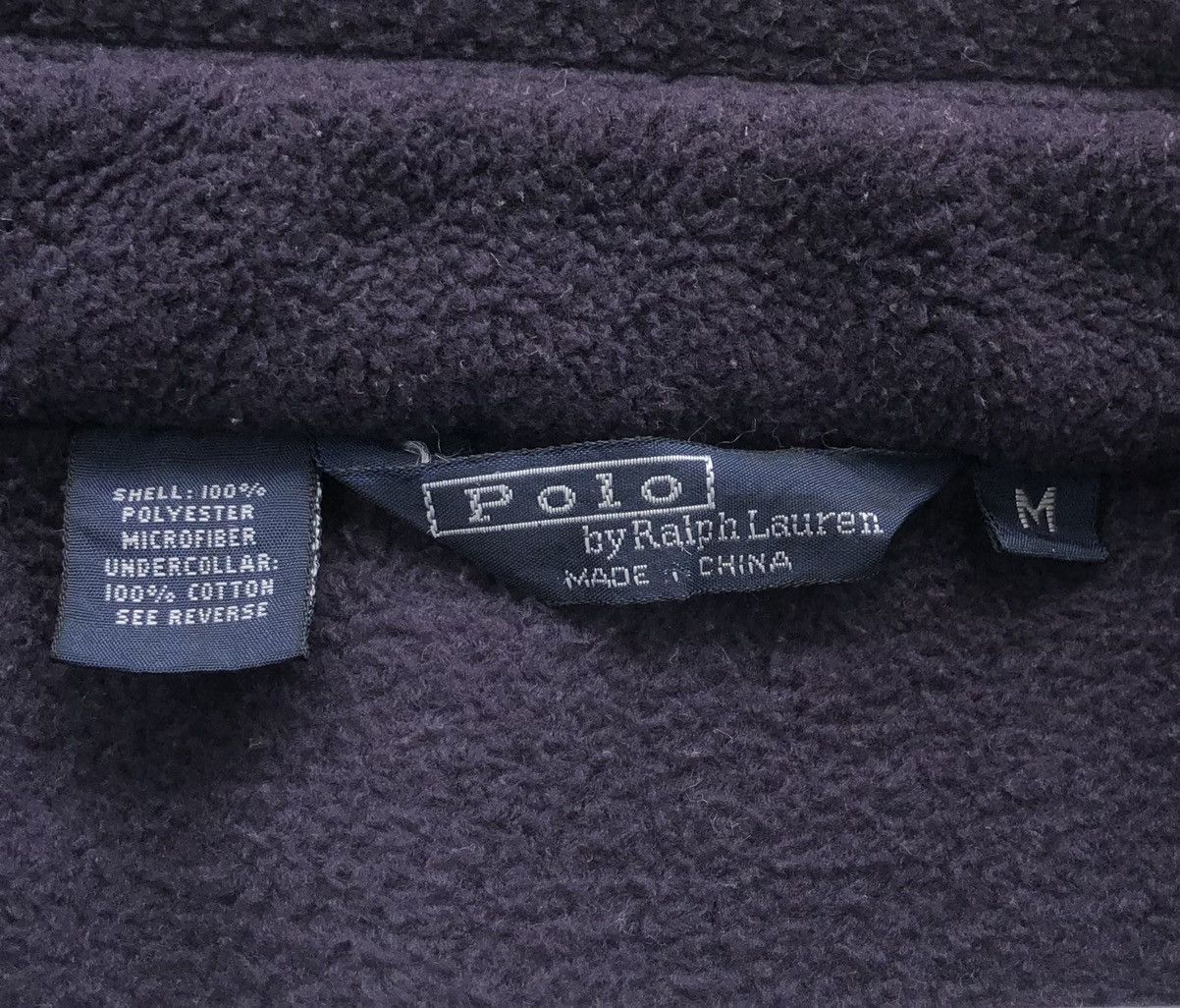 Polo Ralph Lauren Vintage Polo Ralph Lauren fleece Bomber Jacket Size US M / EU 48-50 / 2 - 12 Thumbnail