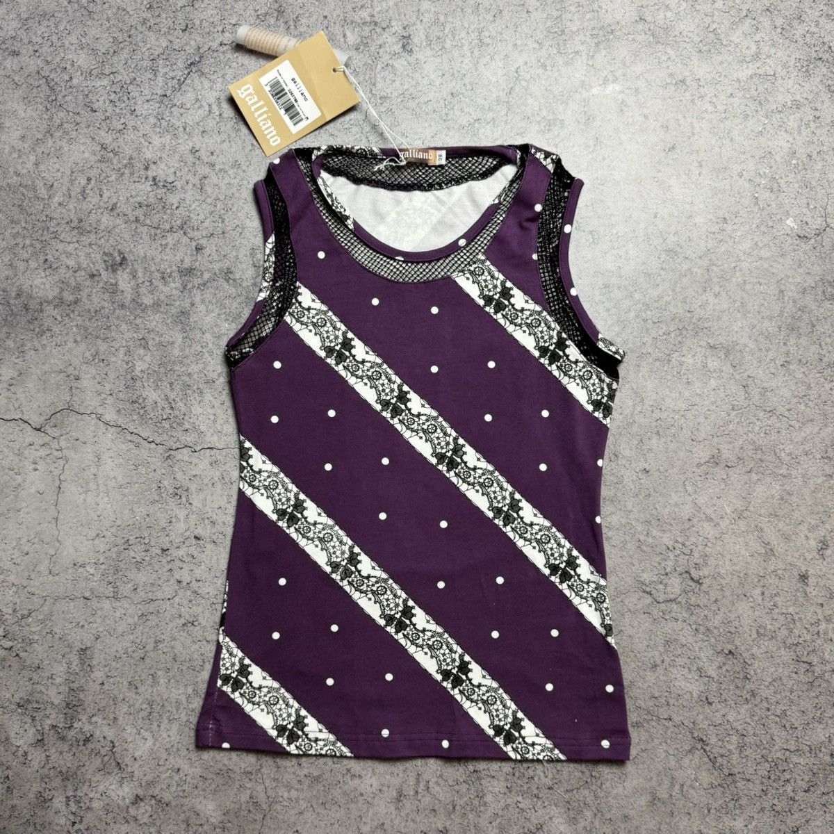 John Galliano NEW Galliano Rare Top Sleeveless Size XS / US 0-2 / IT 36-38 - 1 Thumbnail